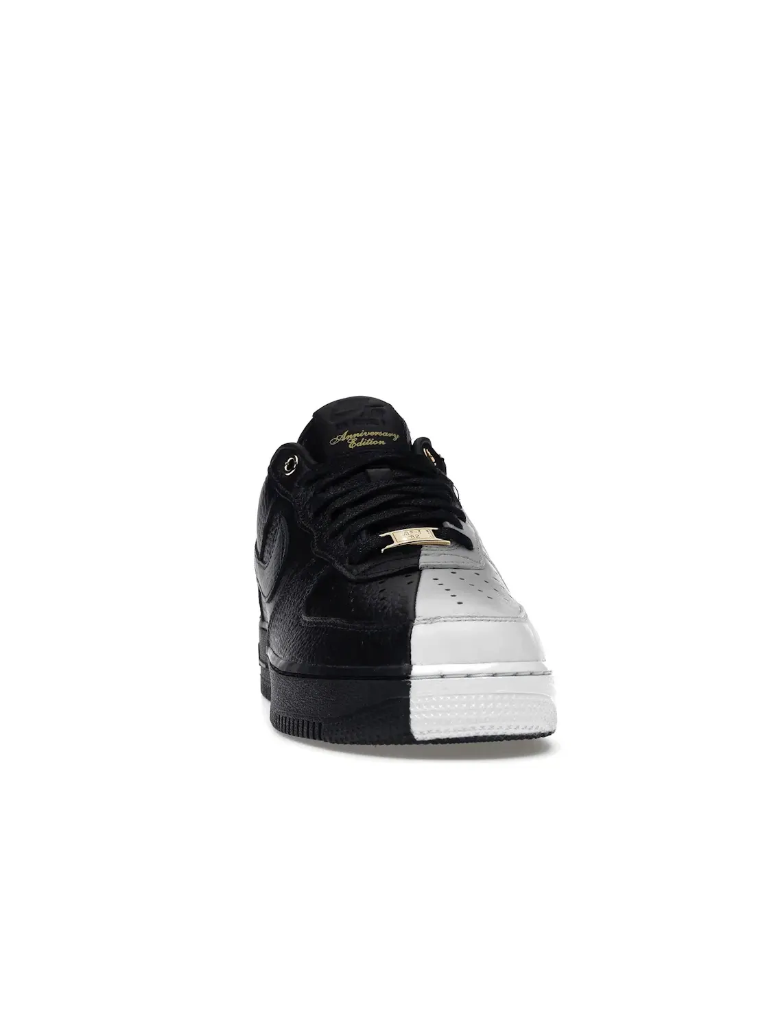 Мужские кроссовки Lifestyle с разрезанным дизайном Nike Air Force 1 Low — изображение 2 из 4, черный/белый