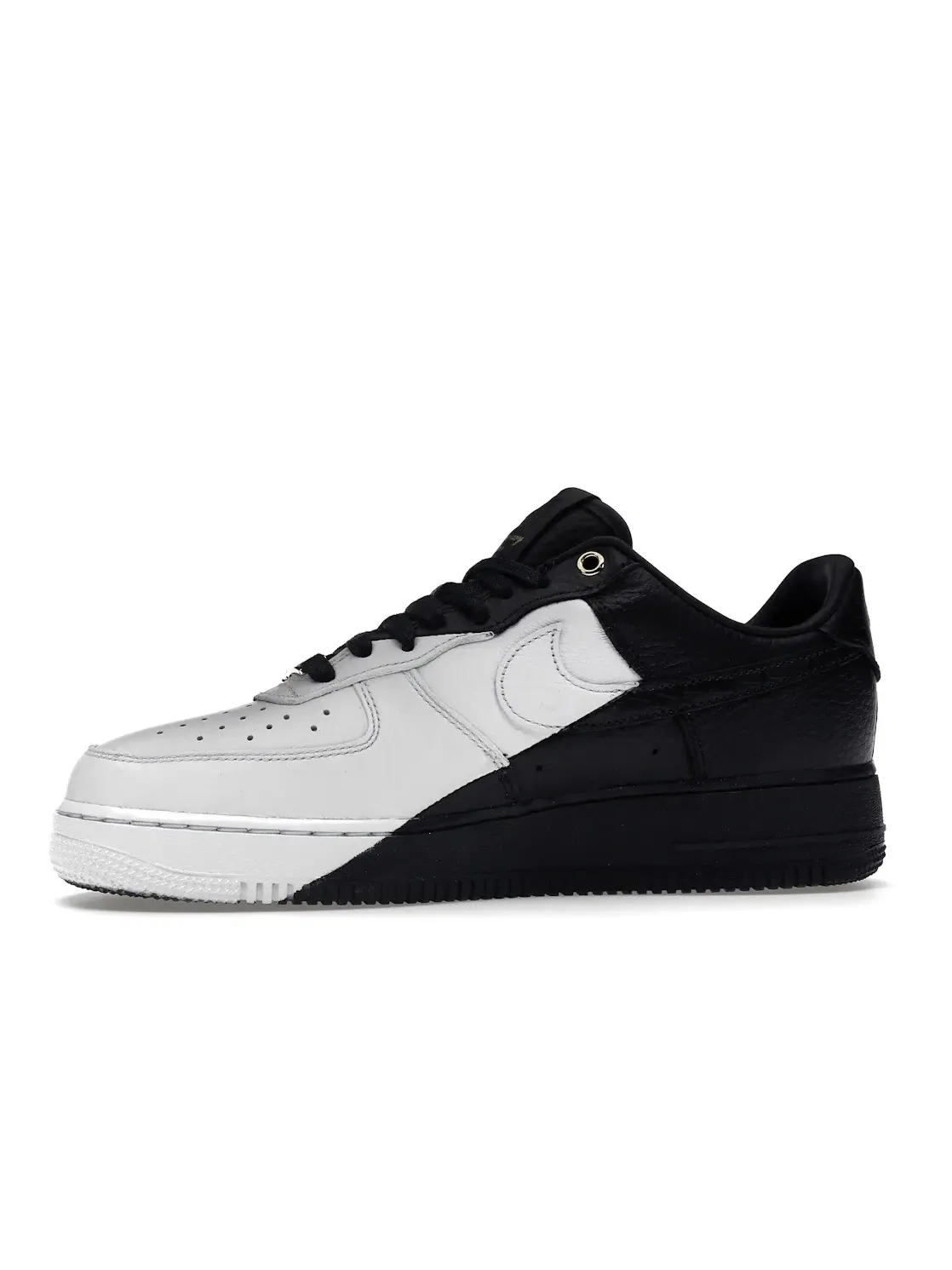 Мужские кроссовки Lifestyle с разрезанным дизайном Nike Air Force 1 Low — изображение 3 из 4, черный/белый