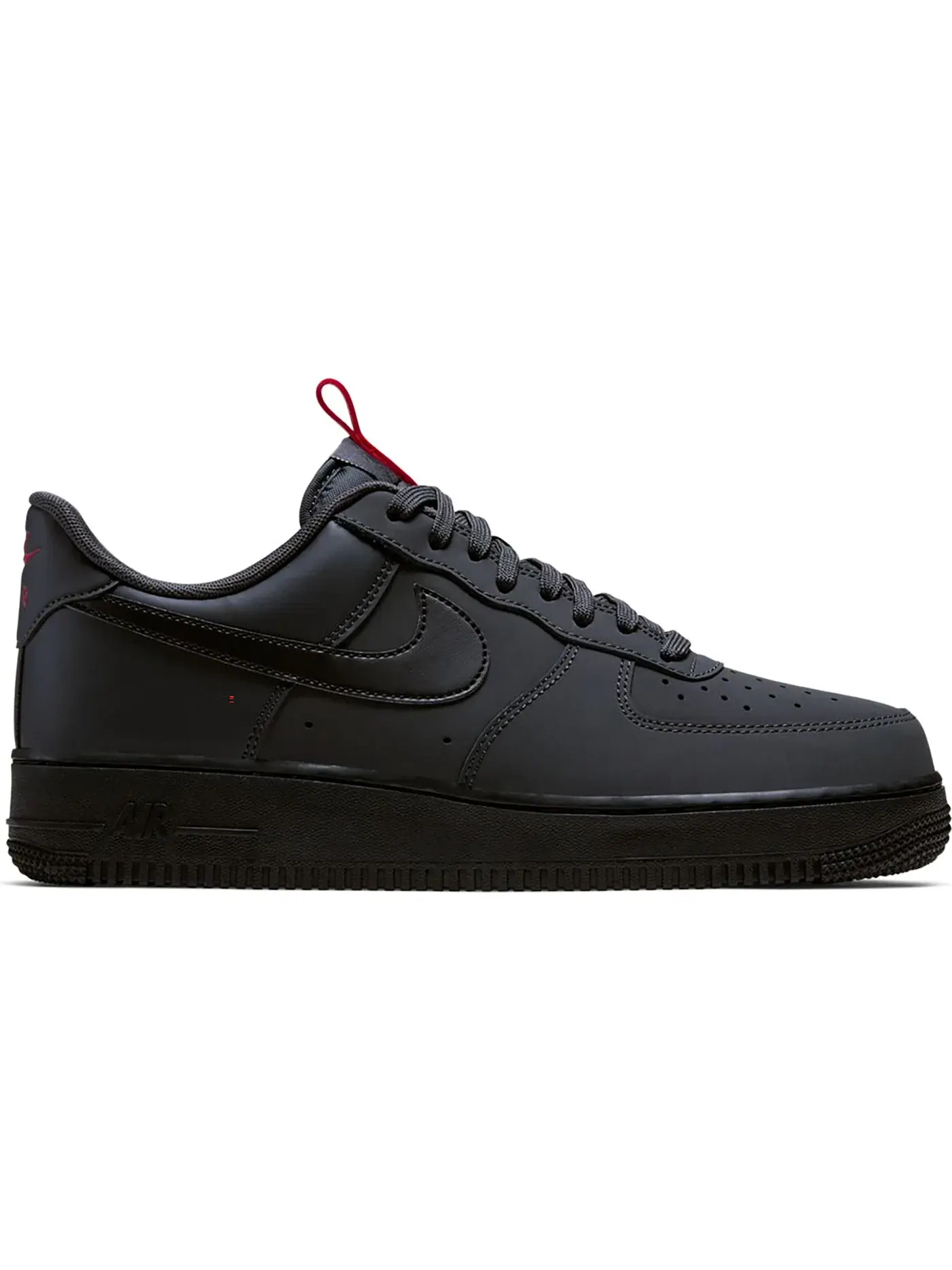 Мужские кроссовки lifestyle с перфорированным носком Nike Air Force 1 Low Anthracite — изображение 1 из 1