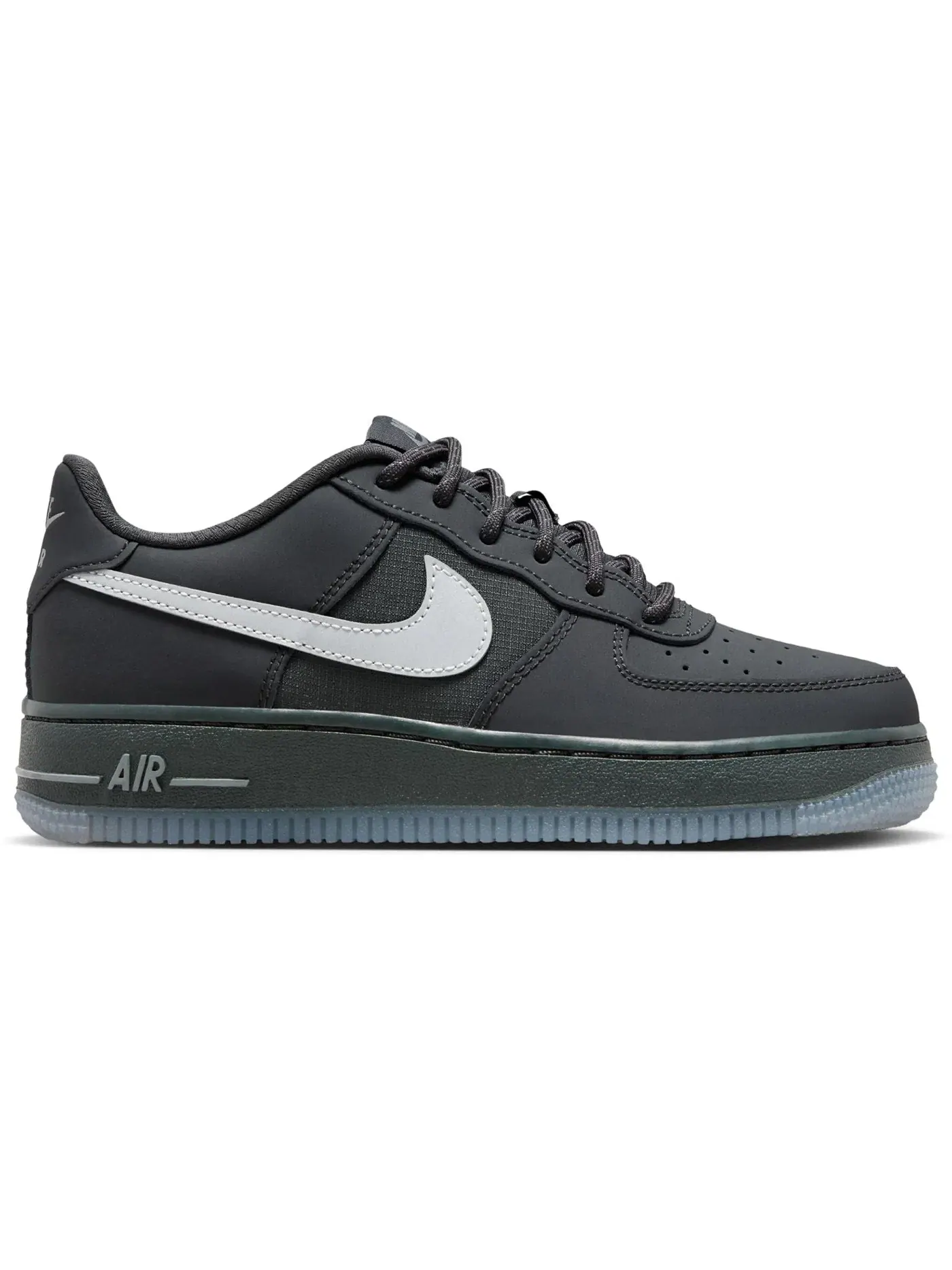 Детские кроссовки Lifestyle Nike Air Force 1 Low — изображение 1 из 1, серый/серебристый