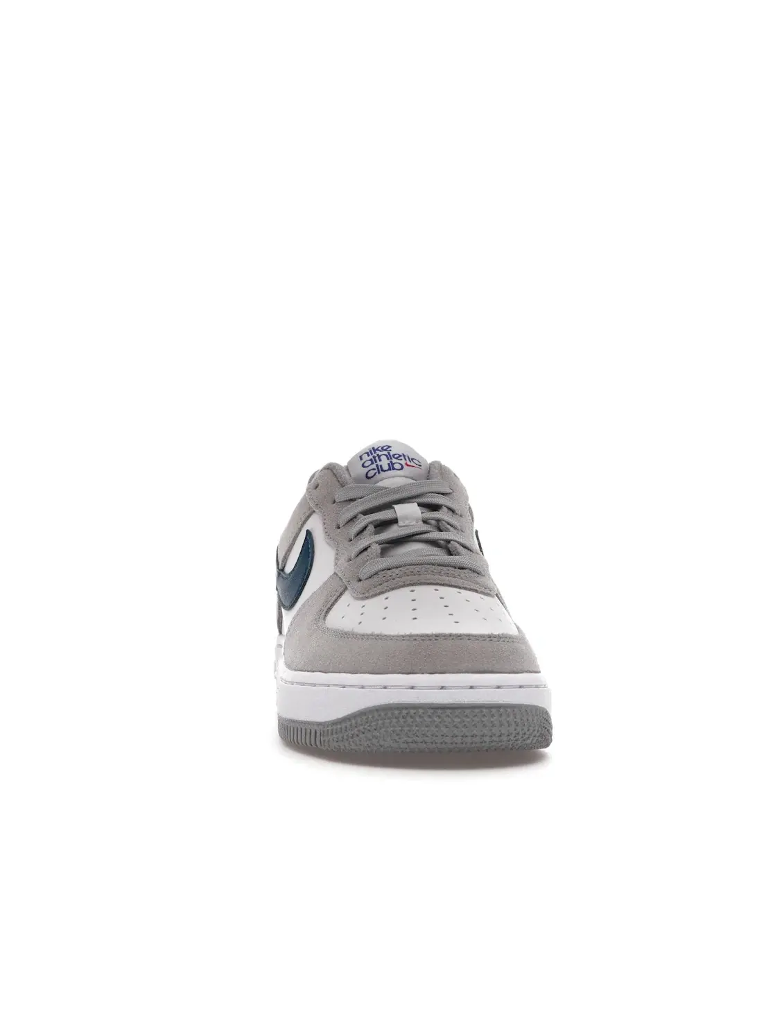 Детские кроссовки с замшевым верхом Athletic Club Nike Air Force 1 Low — изображение 2 из 4, белый/серый/синий