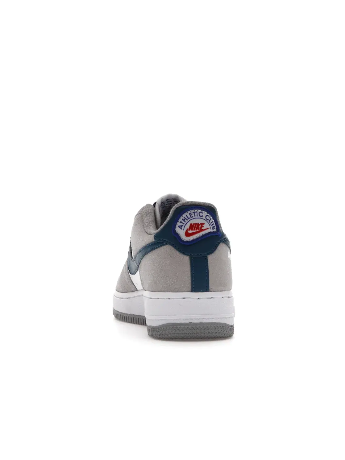 Детские кроссовки с замшевым верхом Athletic Club Nike Air Force 1 Low — изображение 4 из 4, белый/серый/синий