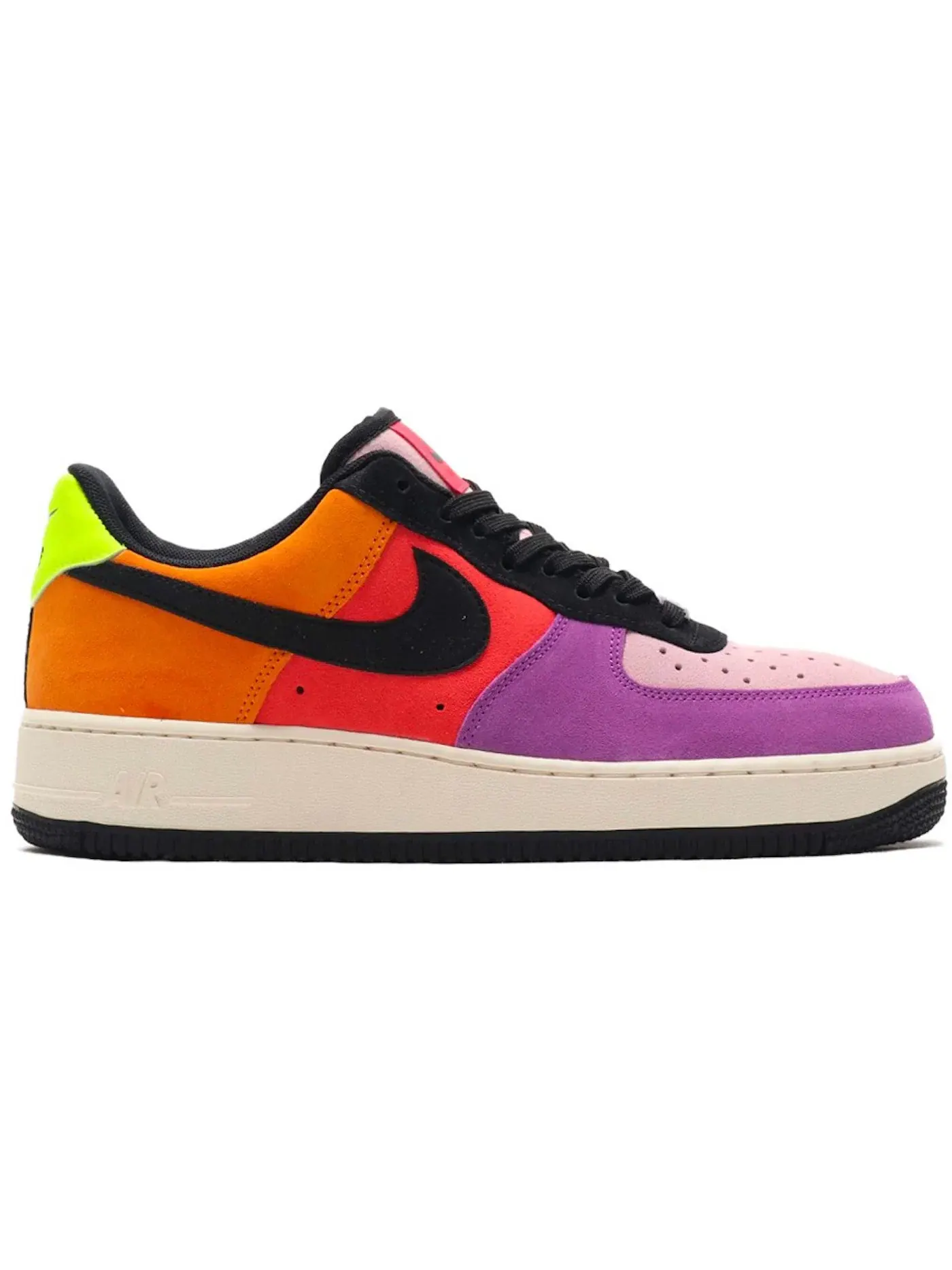 Мужские кроссовки lifestyle с ярким дизайном Nike Air Force 1 Low — изображение 1 из 1, мульти-/черный-белый