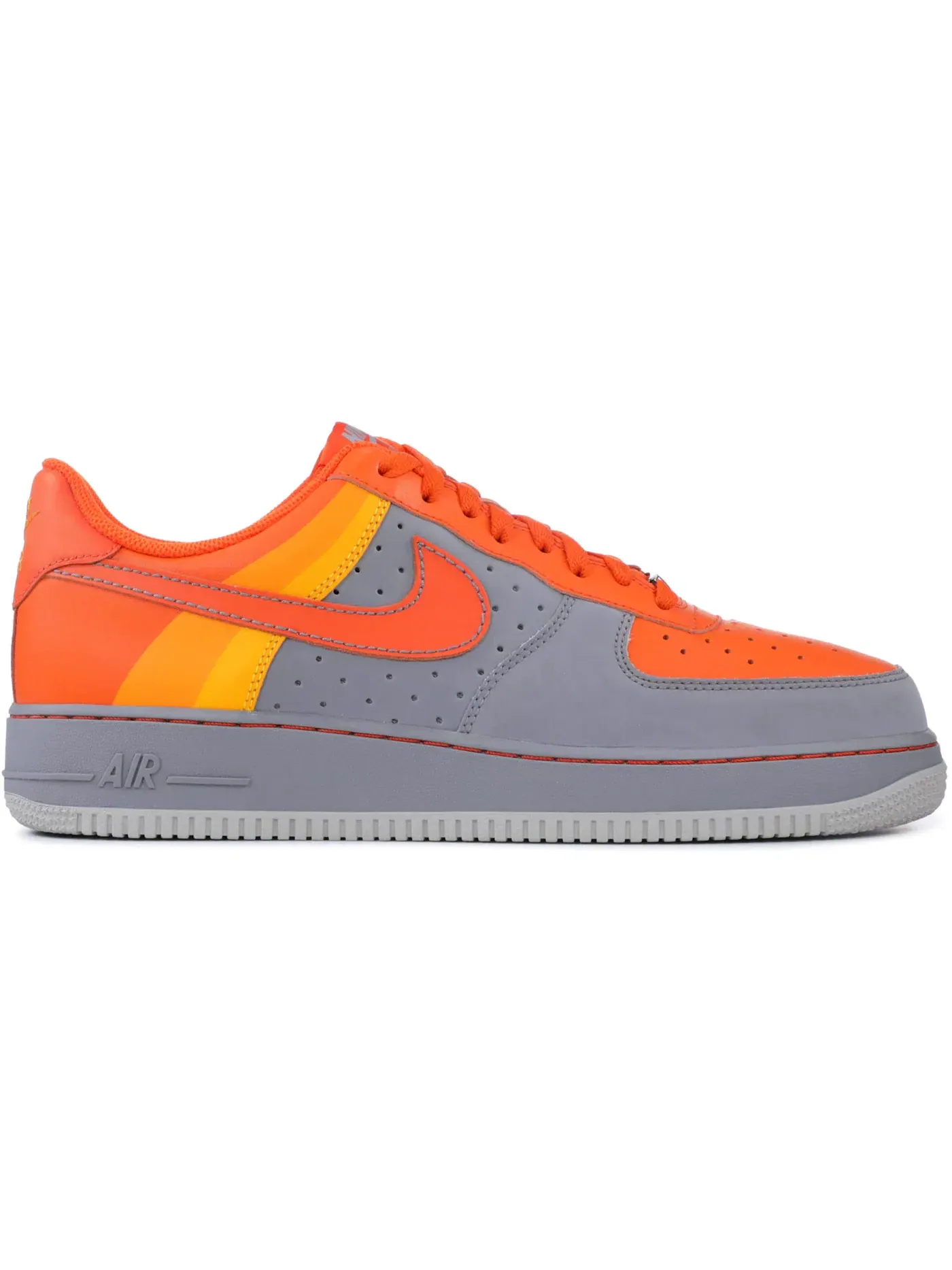 Мужские кроссовки Lifestyle Nike Air Force 1 Low — изображение 1 из 1, оранжевый-серый