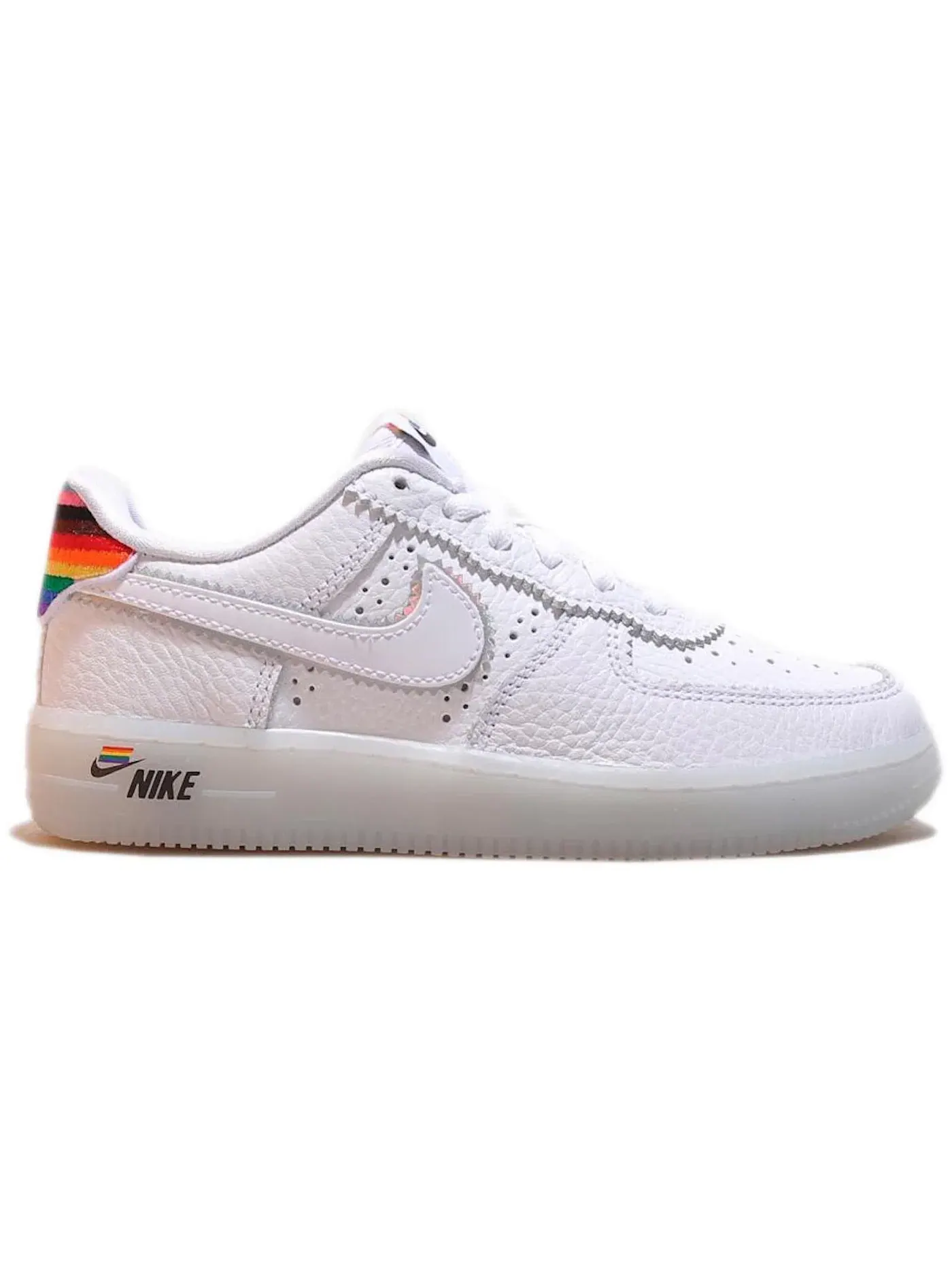 Детские кроссовки Lifestyle Nike Air Force 1 Low — изображение 1 из 1, белый/мульти--белый
