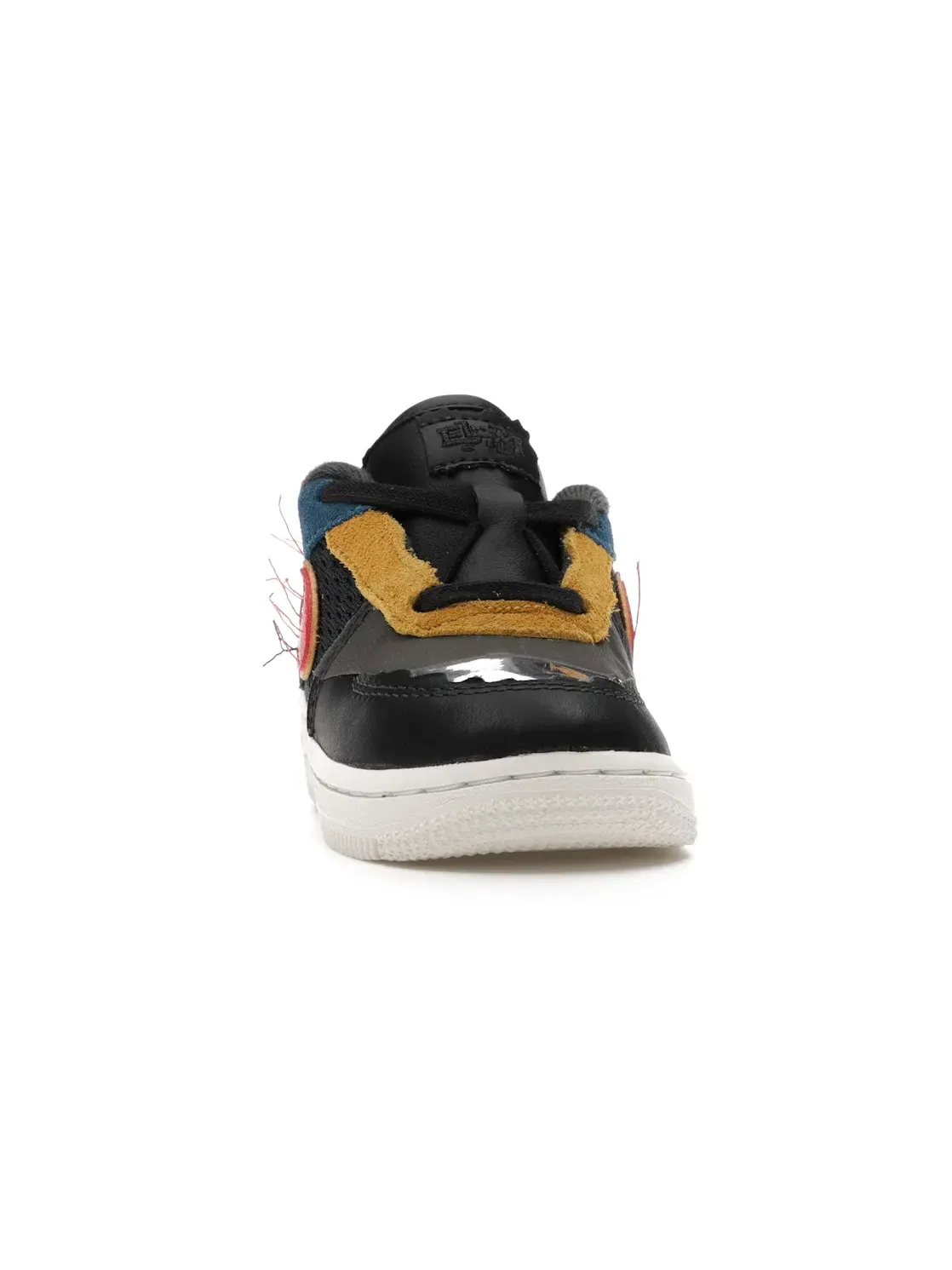 Детские кроссовки Lifestyle Nike Air Force 1 Low — изображение 2 из 4, темный серый/--красный
