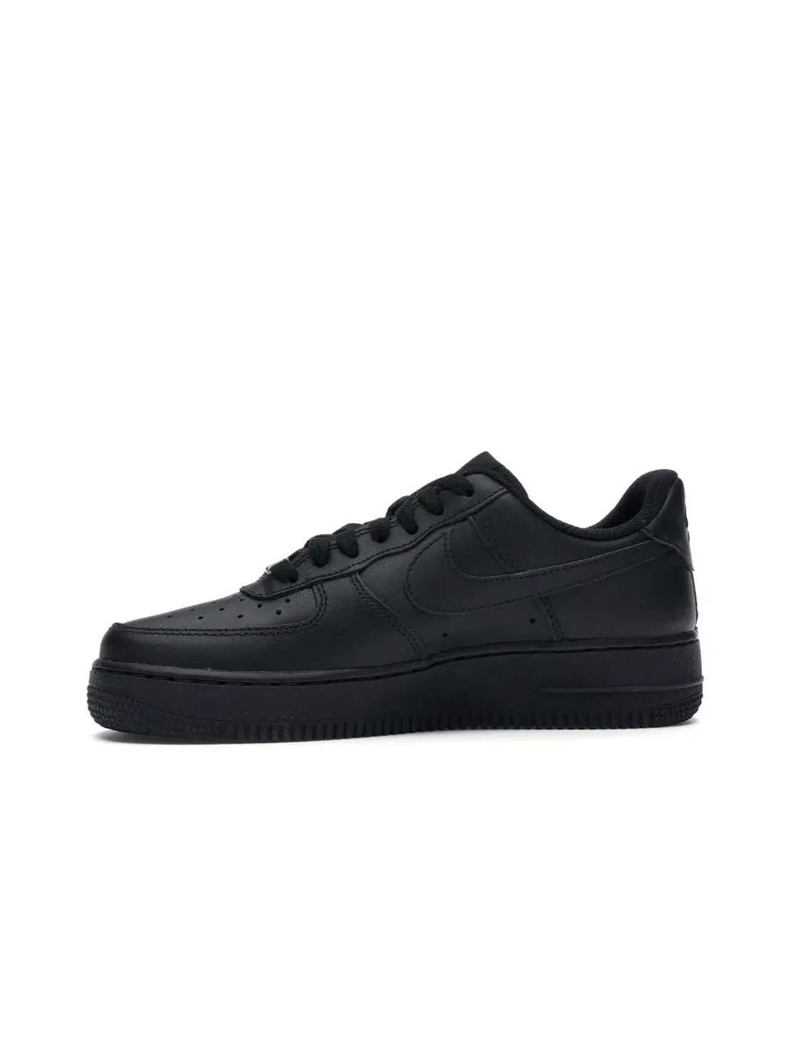 Женские кроссовки с низким силуэтом Nike Air Force 1 Low '07 — изображение 3 из 4, черный/черный-черный