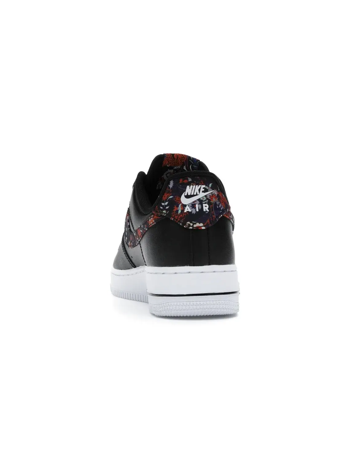 Мужские кроссовки с цветочным принтом Nike Air Force 1 Low — изображение 4 из 4, черный/белый--мульти