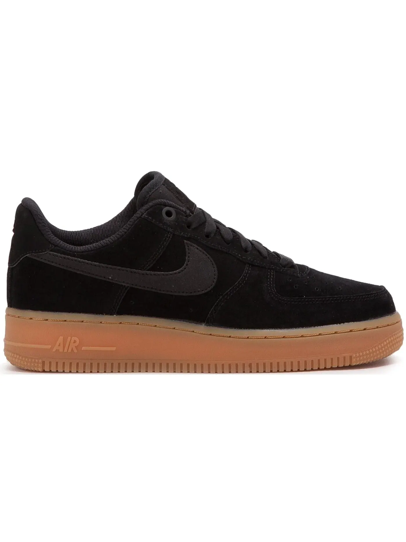 Женские кроссовки с двухцветным дизайном Nike Air Force 1 Low — изображение 1 из 1, черный/черный-коричневый