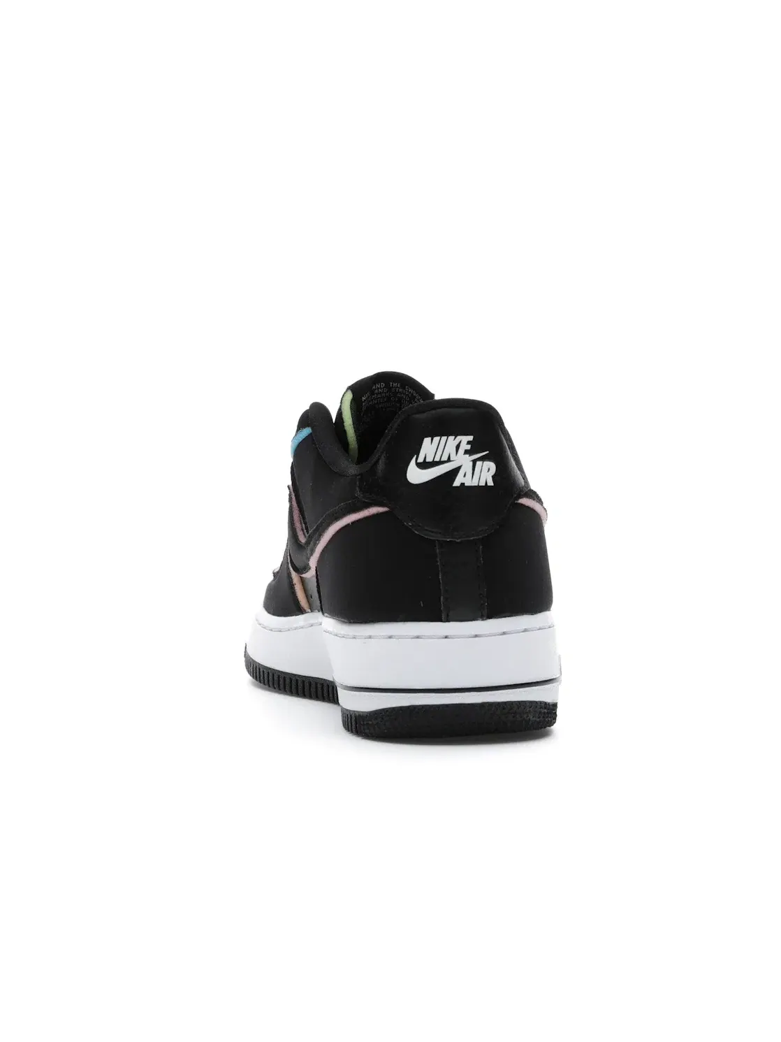 Детские кроссовки Lifestyle Nike Air Force 1 Low — изображение 4 из 4, черный/розовый--черный