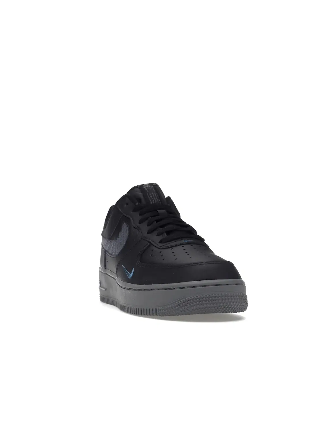 Мужские кроссовки Lifestyle с углеродным волокном Nike Air Force 1 Low — изображение 2 из 4, черный/черный//серый