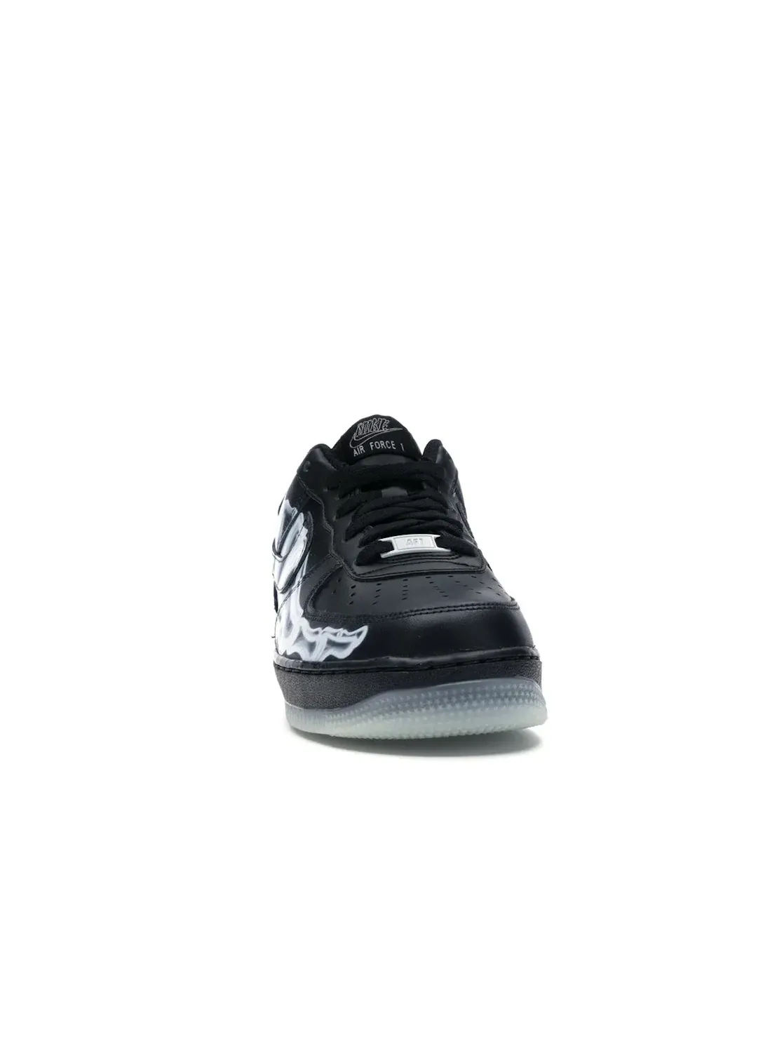 Мужские кроссовки с принтом скелета Nike Air Force 1 Low Nike — изображение 2 из 4, черный/черный-черный