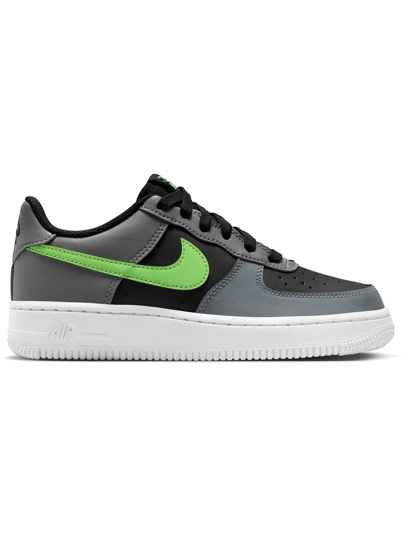 Детские кроссовки Lifestyle Nike Air Force 1 Low — изображение 1 из 1, черный/серый/белый