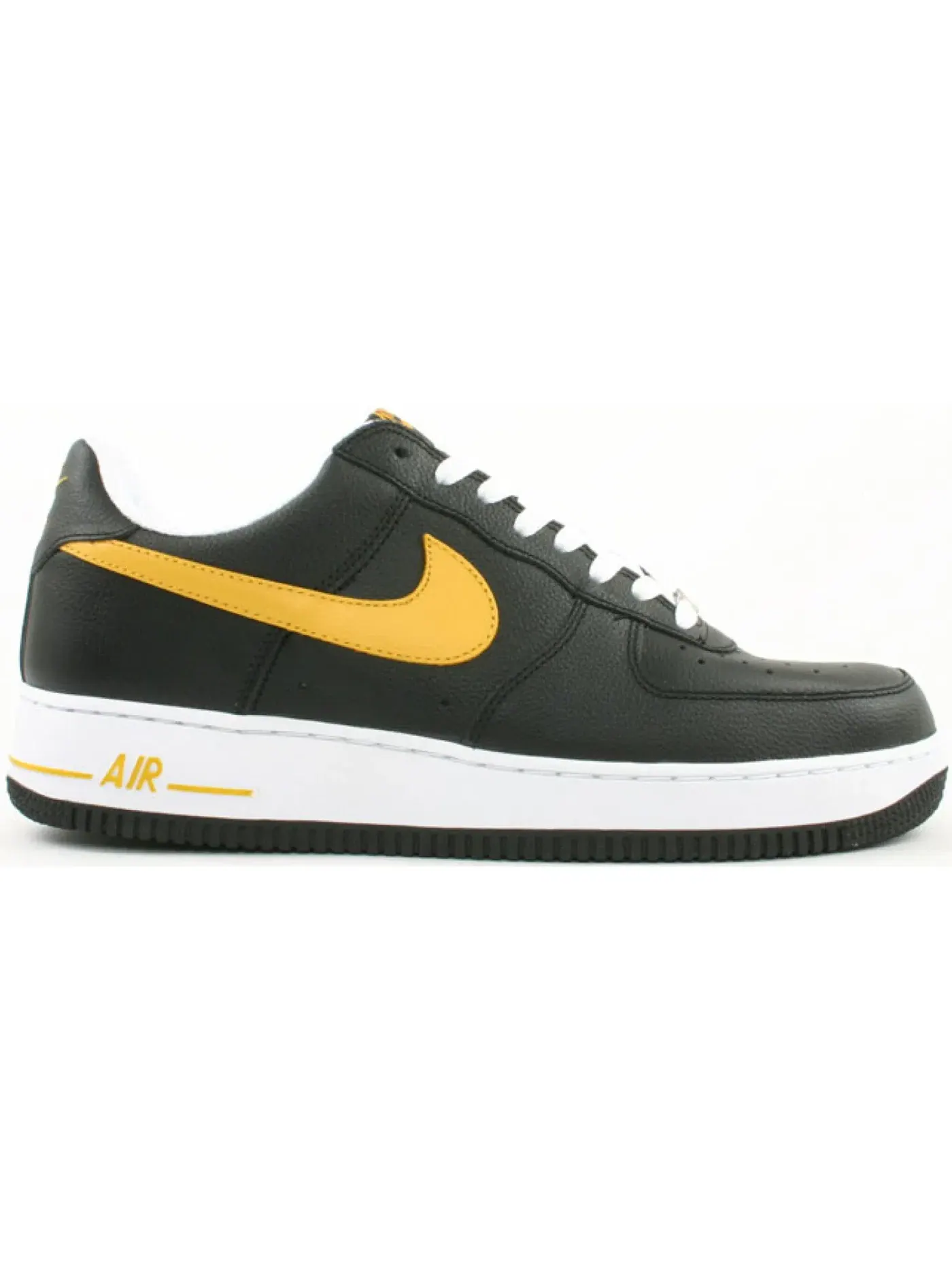 Мужские кроссовки Lifestyle Nike Air Force 1 Low — изображение 1 из 1, черный/золотистый