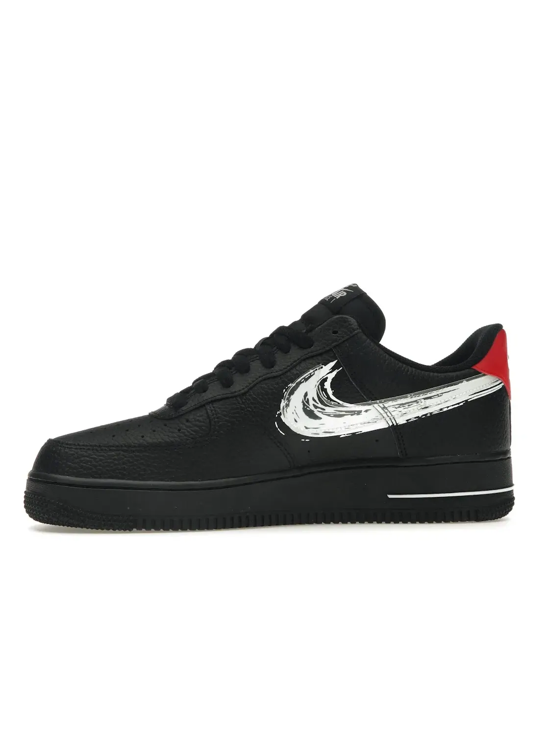Мужские кроссовки Lifestyle Nike Air Force 1 Low — изображение 3 из 4, черный/белый-красный