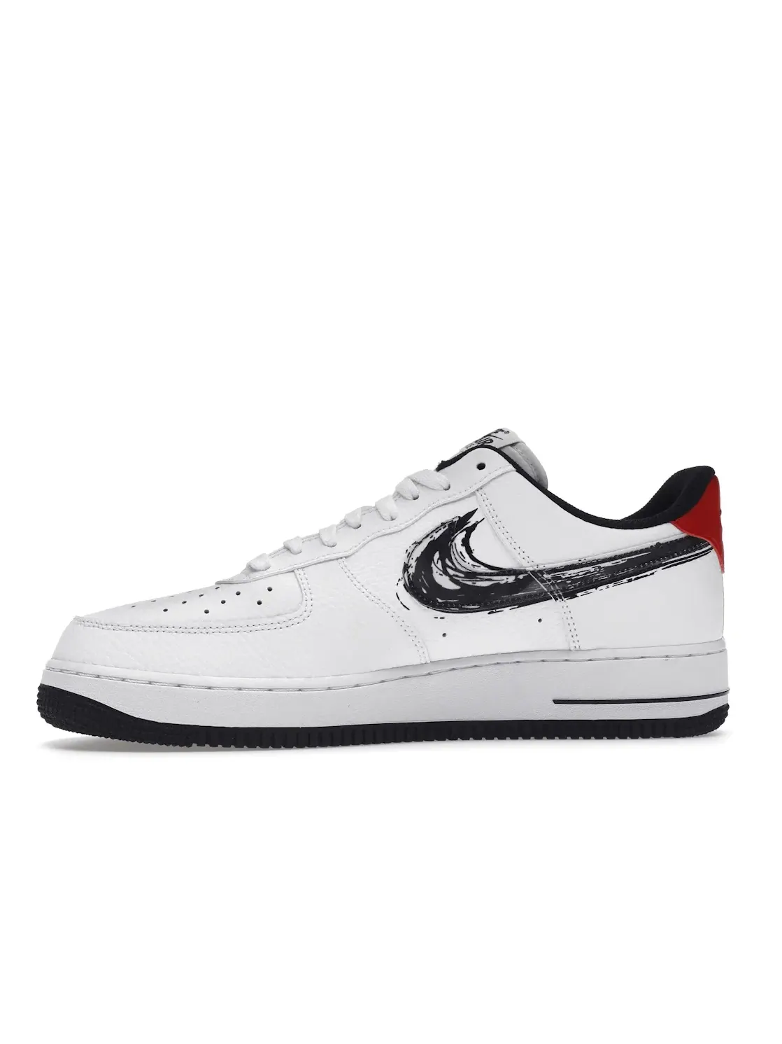 Мужские кроссовки Lifestyle Nike Air Force 1 Low — изображение 3 из 4, белый/черный-красный