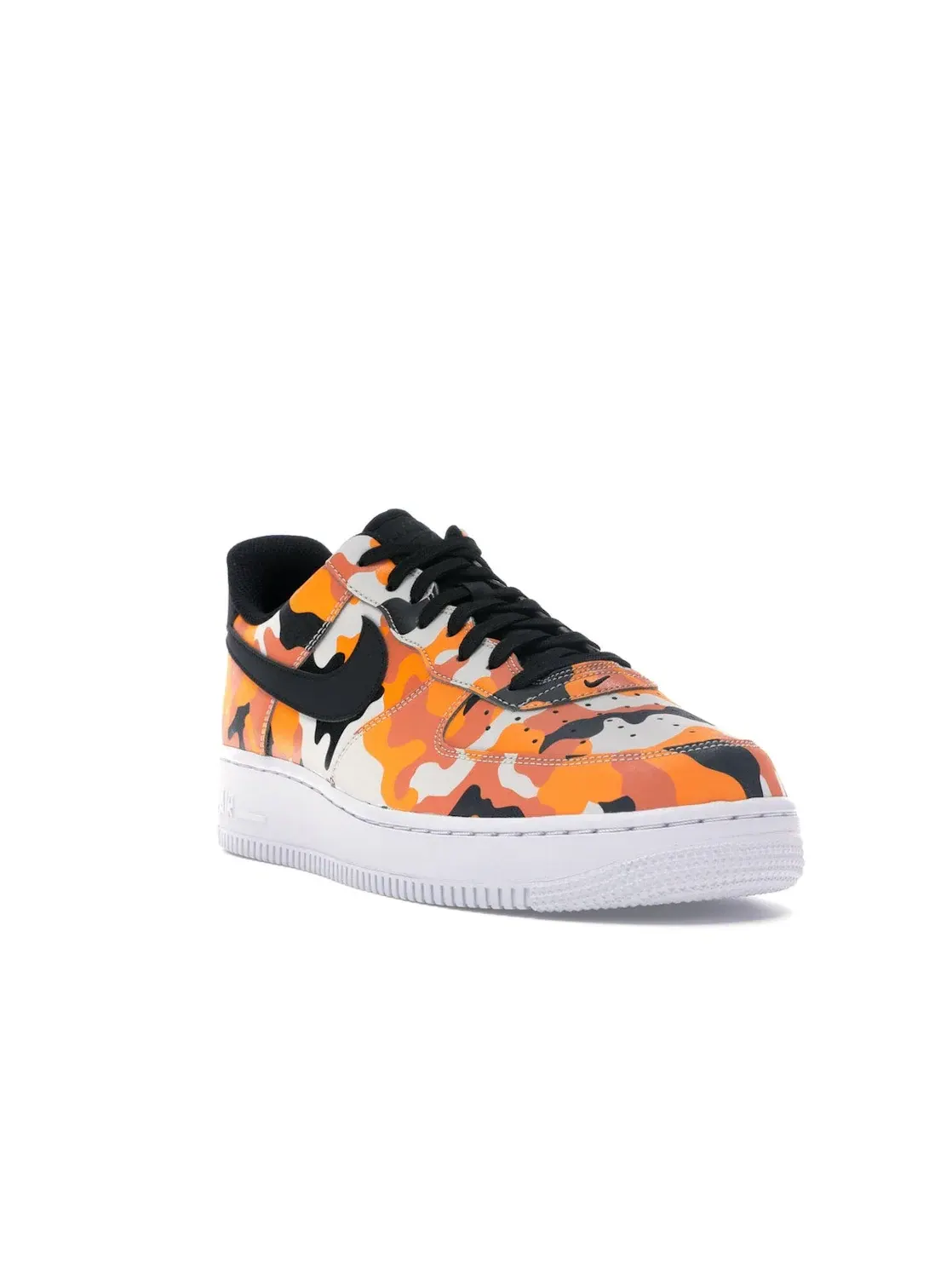 Мужские кроссовки с камуфляжным принтом Nike Air Force 1 Low Nike — изображение 2 из 4, оранжевый/черный