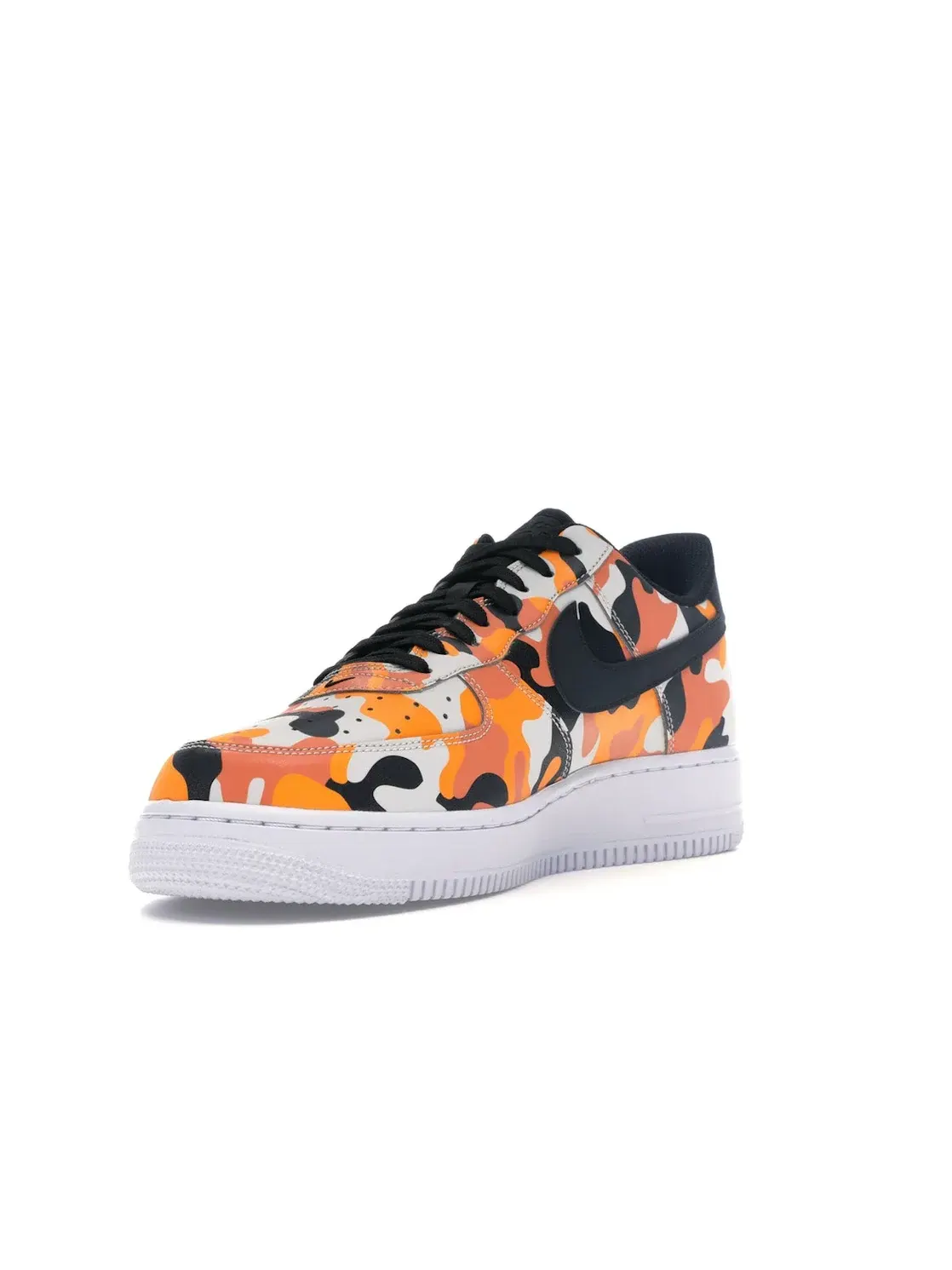 Мужские кроссовки с камуфляжным принтом Nike Air Force 1 Low Nike — изображение 3 из 4, оранжевый/черный