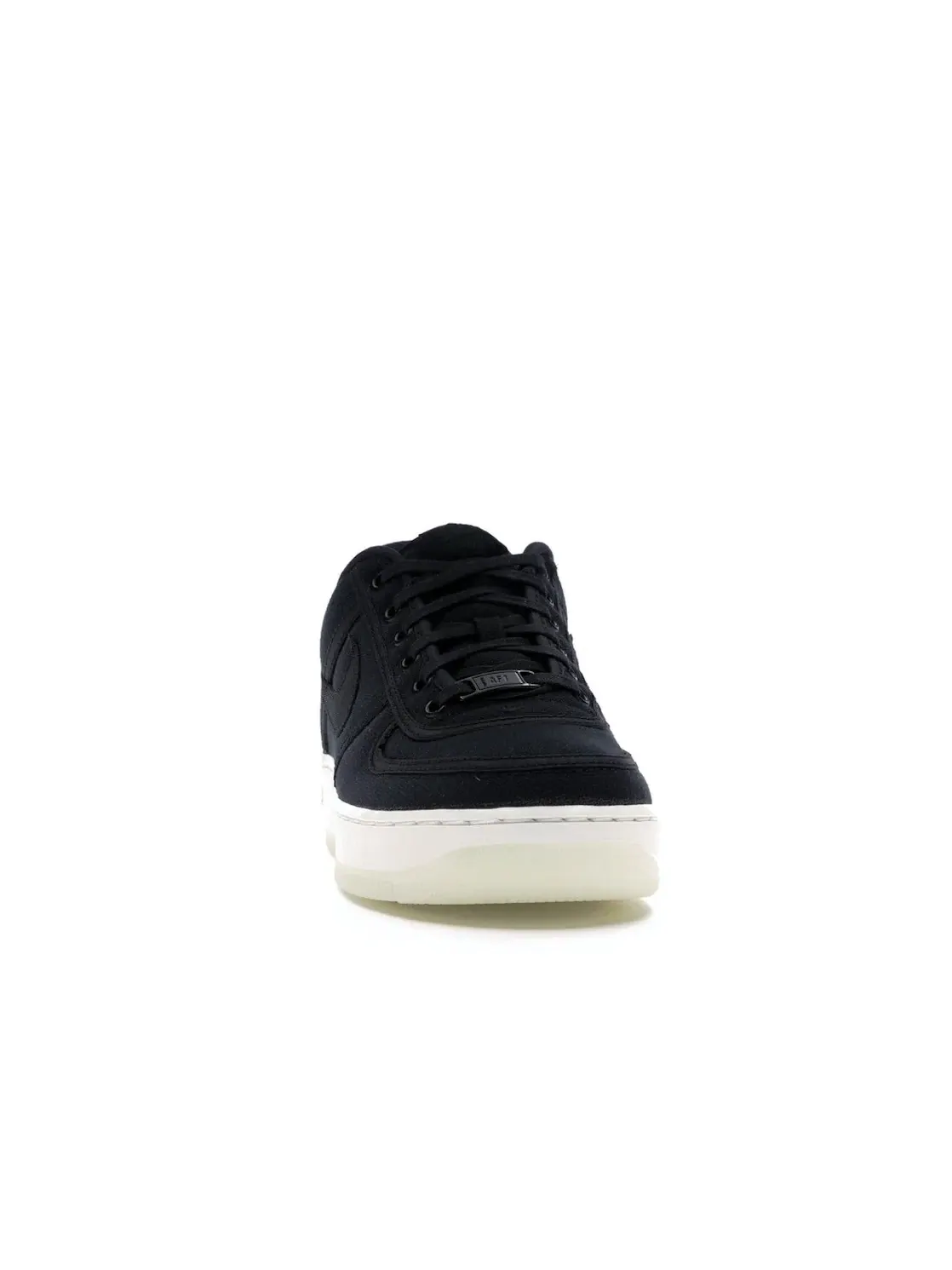 Мужские кроссовки на шнуровке из парусины Nike Air Force 1 Low Canvas — изображение 2 из 4, черный/черный-белый