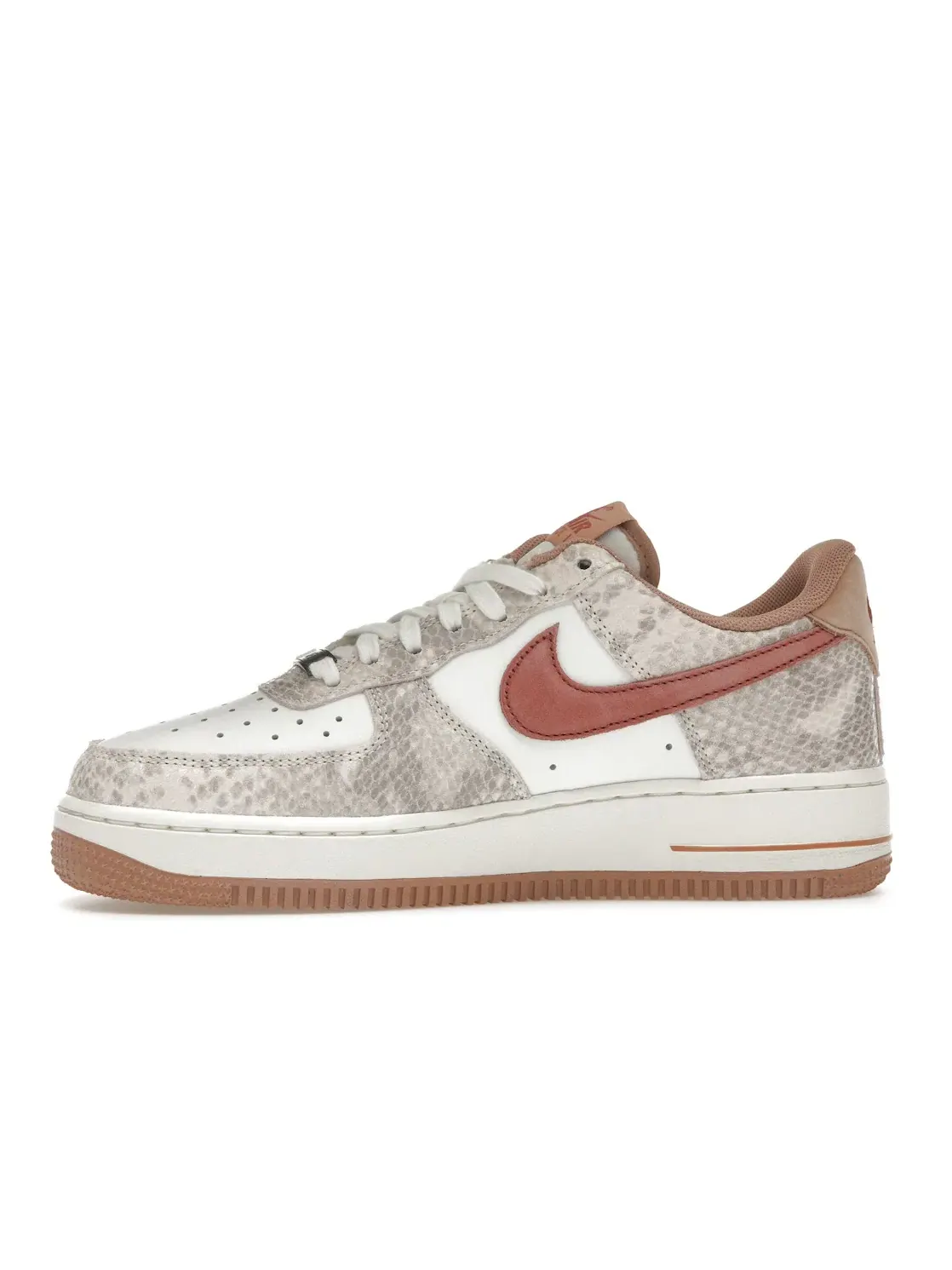 Мужские кроссовки с змеиным принтом Nike Air Force 1 Low Nike — изображение 3 из 4, белый