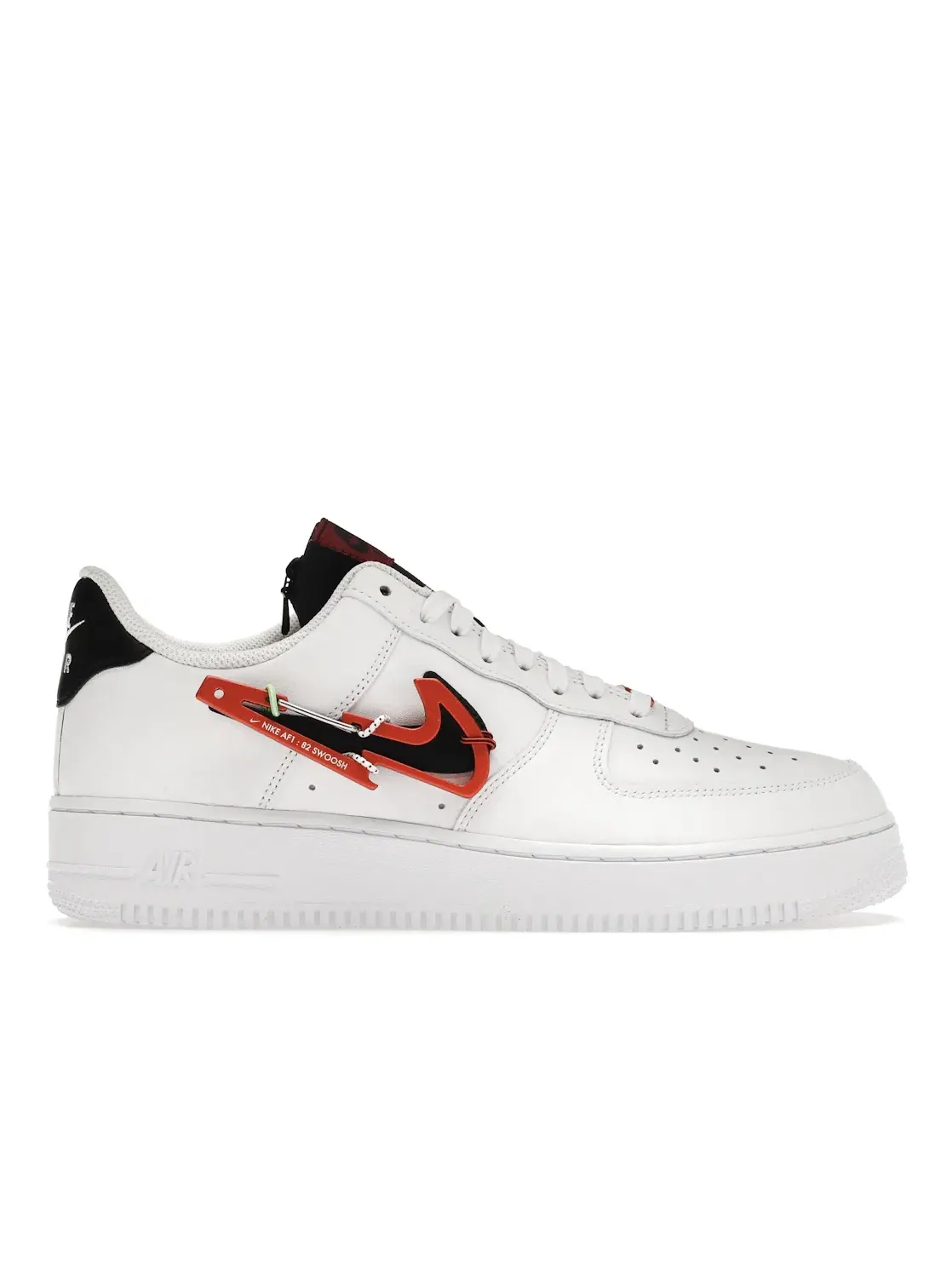 Мужские кроссовки Lifestyle Nike Air Force 1 Low — изображение 1 из 4, белый/черный--красный