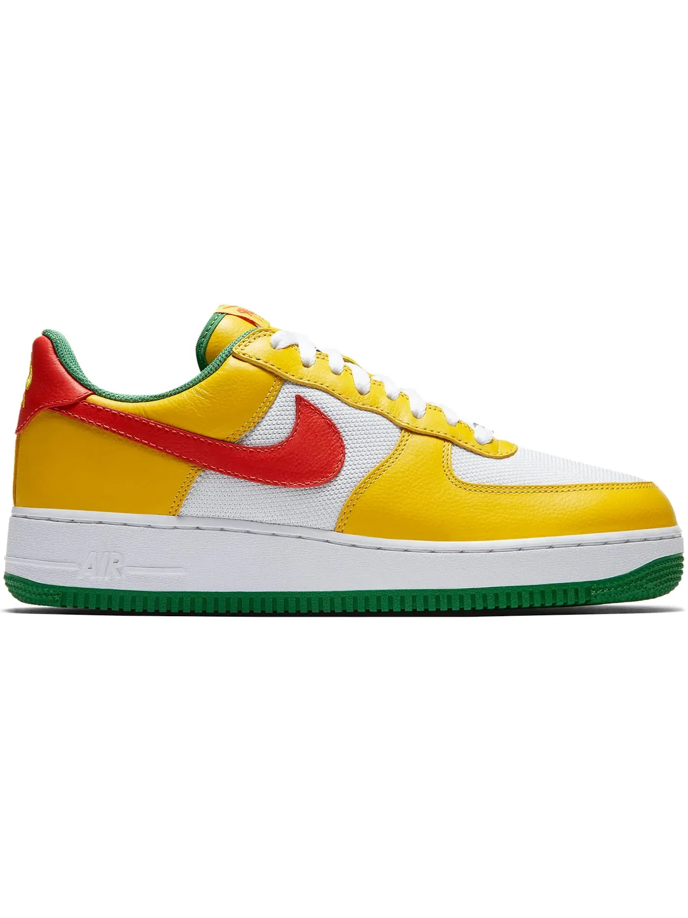 Мужские кроссовки с принтом Nike Air Force 1 Low — изображение 1 из 1, желтый/оранжевый-белый