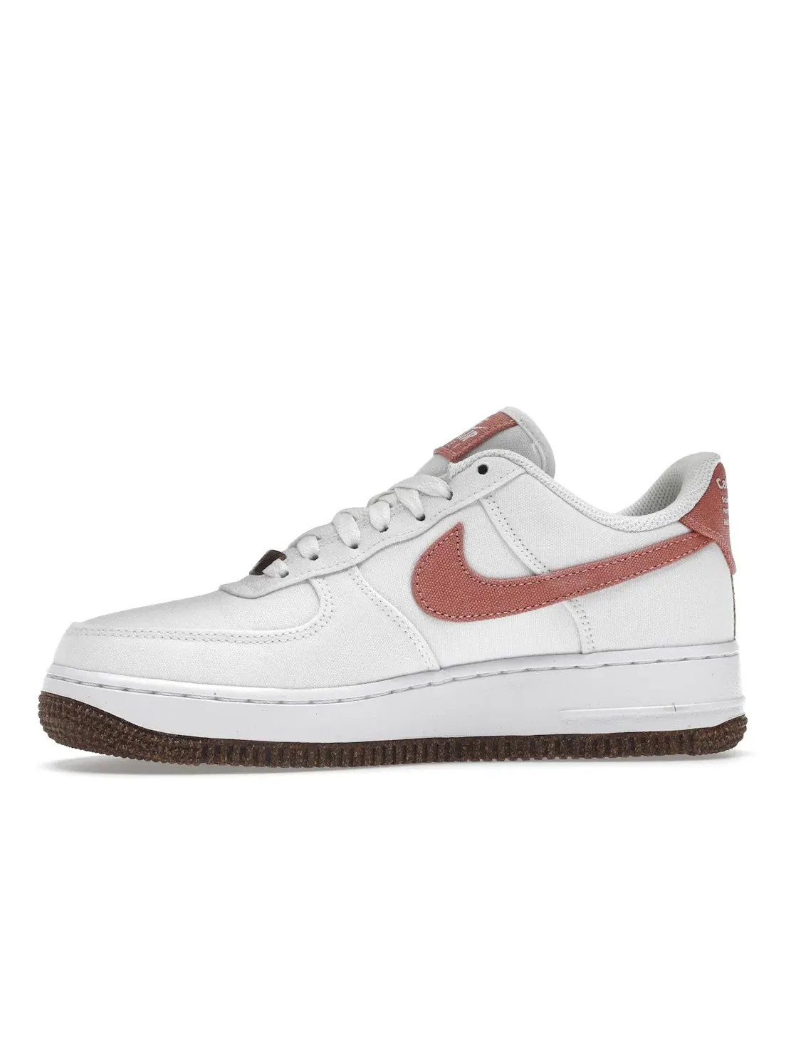 Женские кроссовки с принтом Nike Air Force 1 Low Nike — изображение 3 из 4, белый/светлый-белый