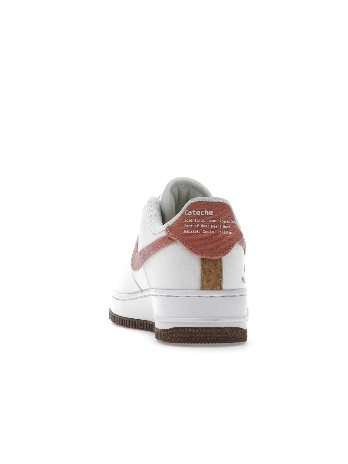 Женские кроссовки с принтом Nike Air Force 1 Low Nike — изображение 4 из 4, белый/светлый-белый