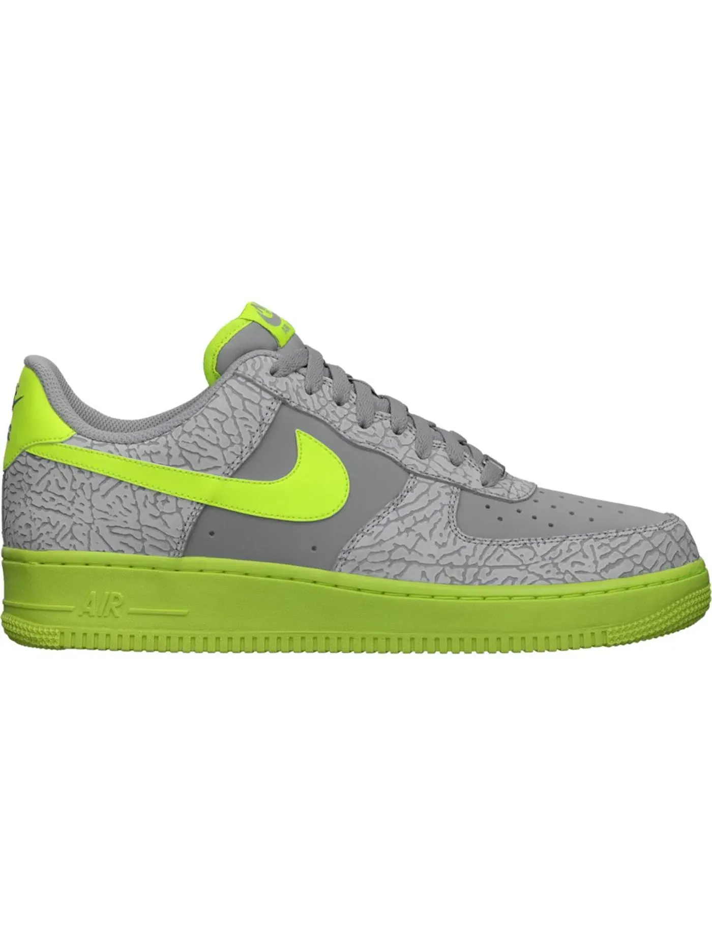 Мужские кроссовки Lifestyle с принтом Nike Air Force 1 Low Nike — изображение 1 из 1, серый