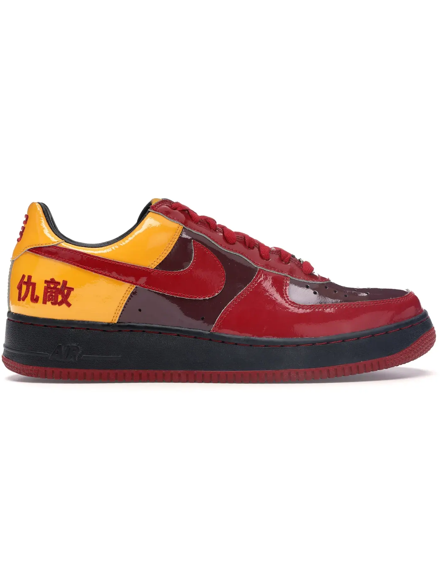 Мужские кроссовки Lifestyle Nike Air Force 1 Low — изображение 1 из 1, красный--черный