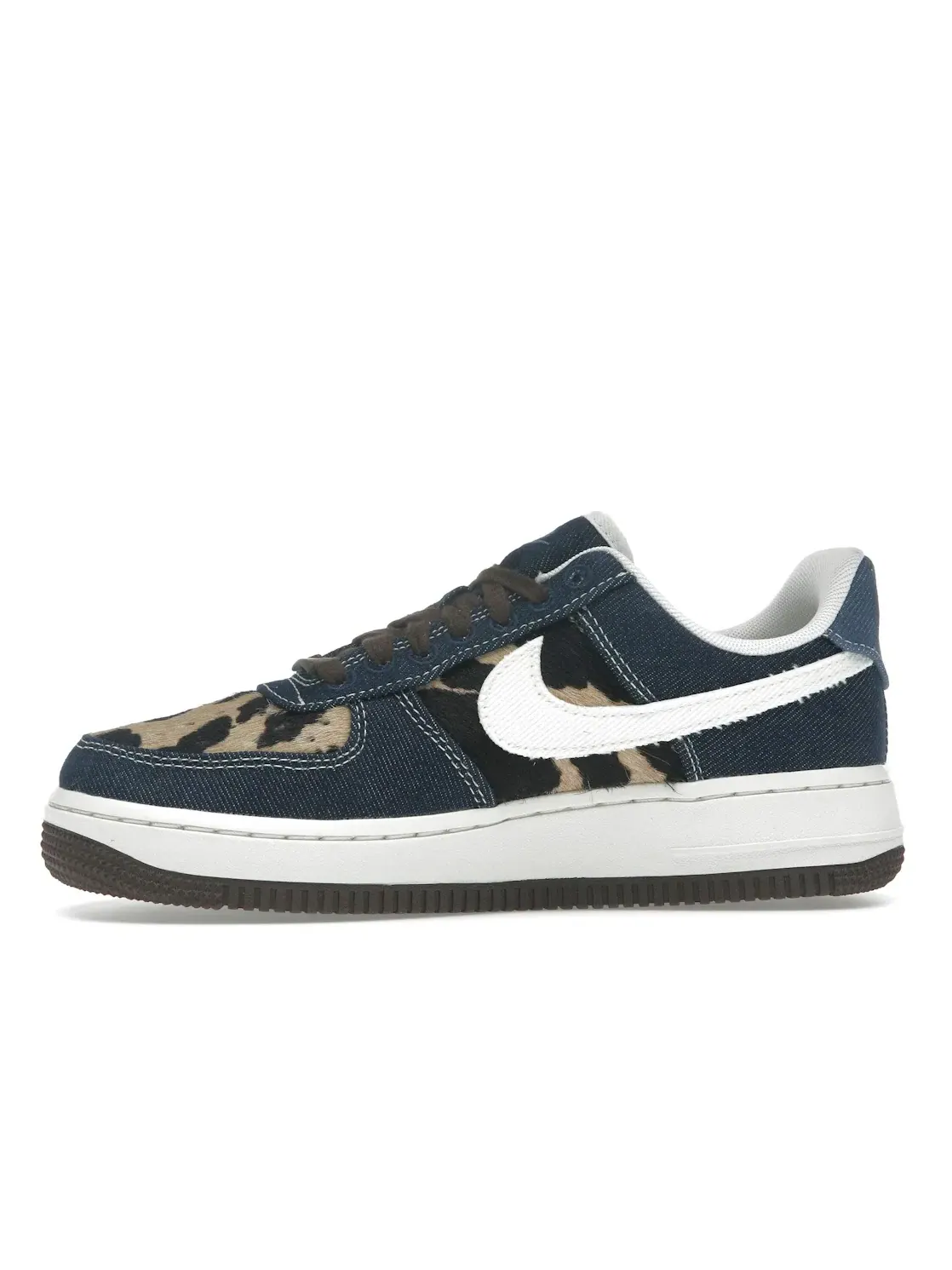 Женские кроссовки Lifestyle Nike Air Force 1 Low — изображение 3 из 4, синий//коричневый