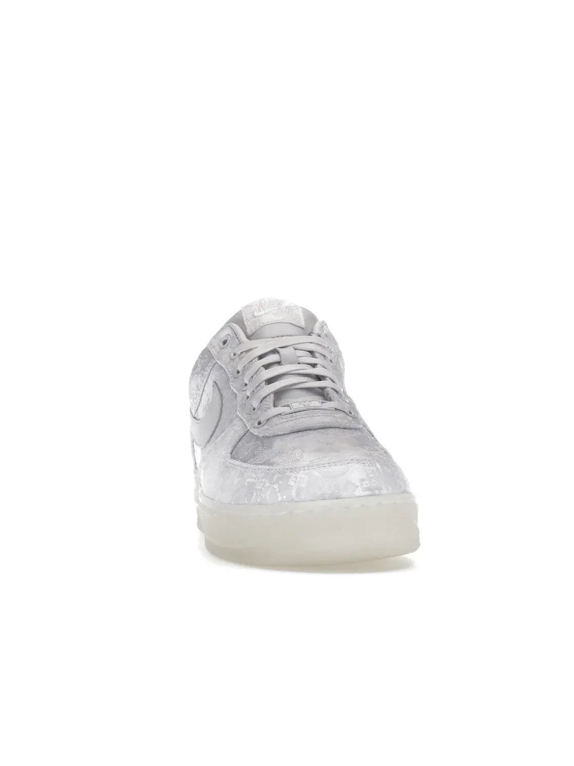Мужские кроссовки с белой расцветкой Nike Air Force 1 Low CLOT 1WORLD — изображение 2 из 4, белый/белый-белый