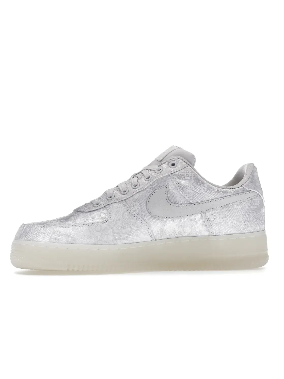 Мужские кроссовки с белой расцветкой Nike Air Force 1 Low CLOT 1WORLD — изображение 3 из 4, белый/белый-белый