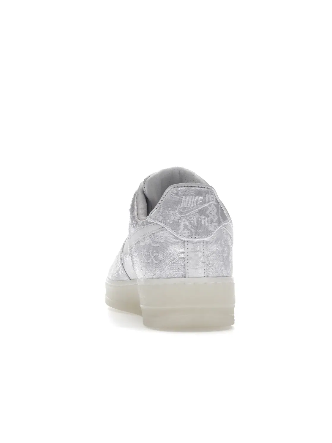 Мужские кроссовки с белой расцветкой Nike Air Force 1 Low CLOT 1WORLD — изображение 4 из 4, белый/белый-белый