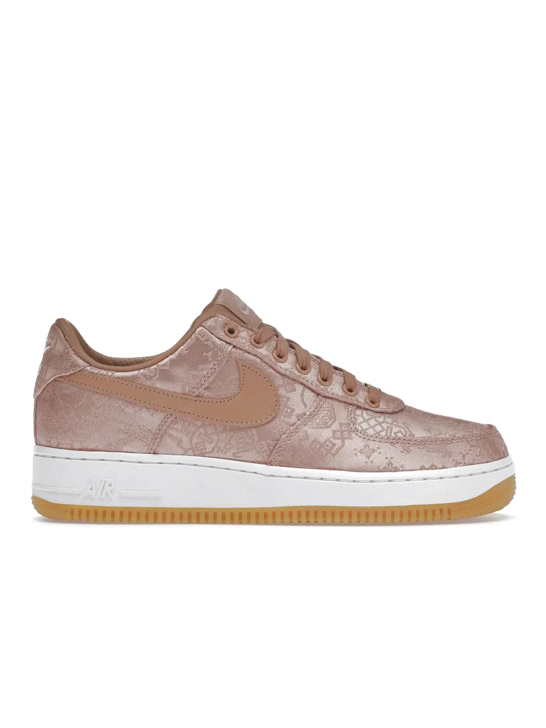 Мужские кроссовки с принтом Nike Air Force 1 Low CLOT Rose Gold Silk — изображение 1 из 4