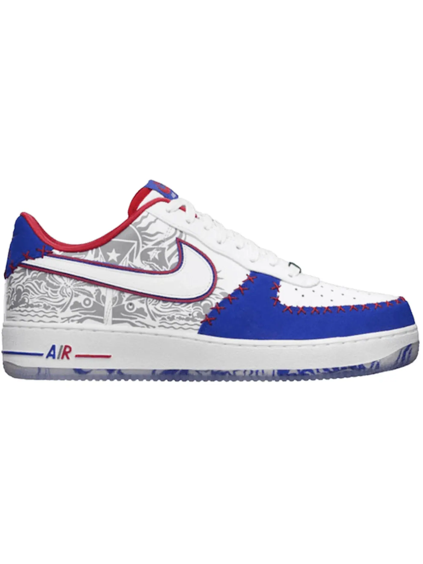 Мужские кроссовки Lifestyle Nike Air Force 1 Low CMFT — изображение 1 из 1, белый/белый--красный