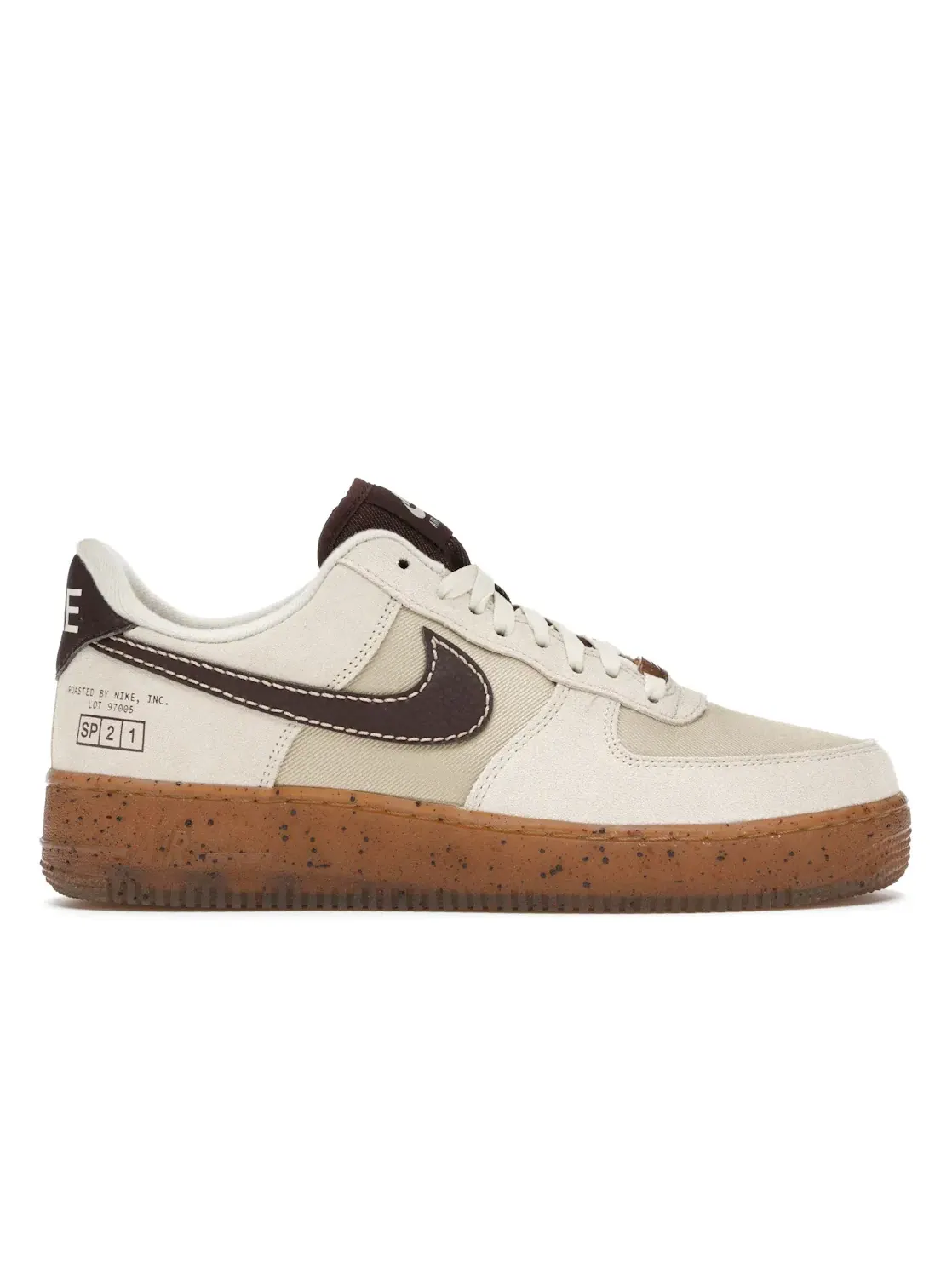 Мужские кроссовки Lifestyle с премиальной кожей Nike Air Force 1 Low — изображение 1 из 4, бледный слоновая кость