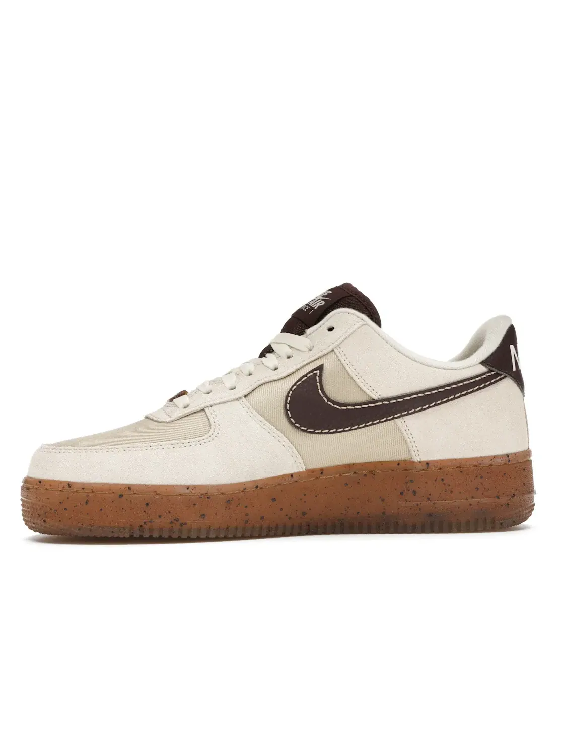 Мужские кроссовки Lifestyle с премиальной кожей Nike Air Force 1 Low — изображение 3 из 4, бледный слоновая кость