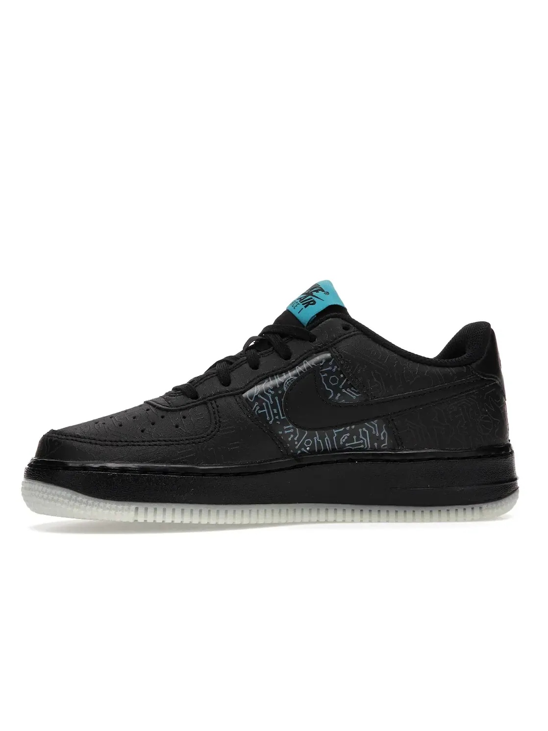 Детские кроссовки Lifestyle с принтом Nike Air Force 1 Low Computer Chip Space Jam — изображение 3 из 4