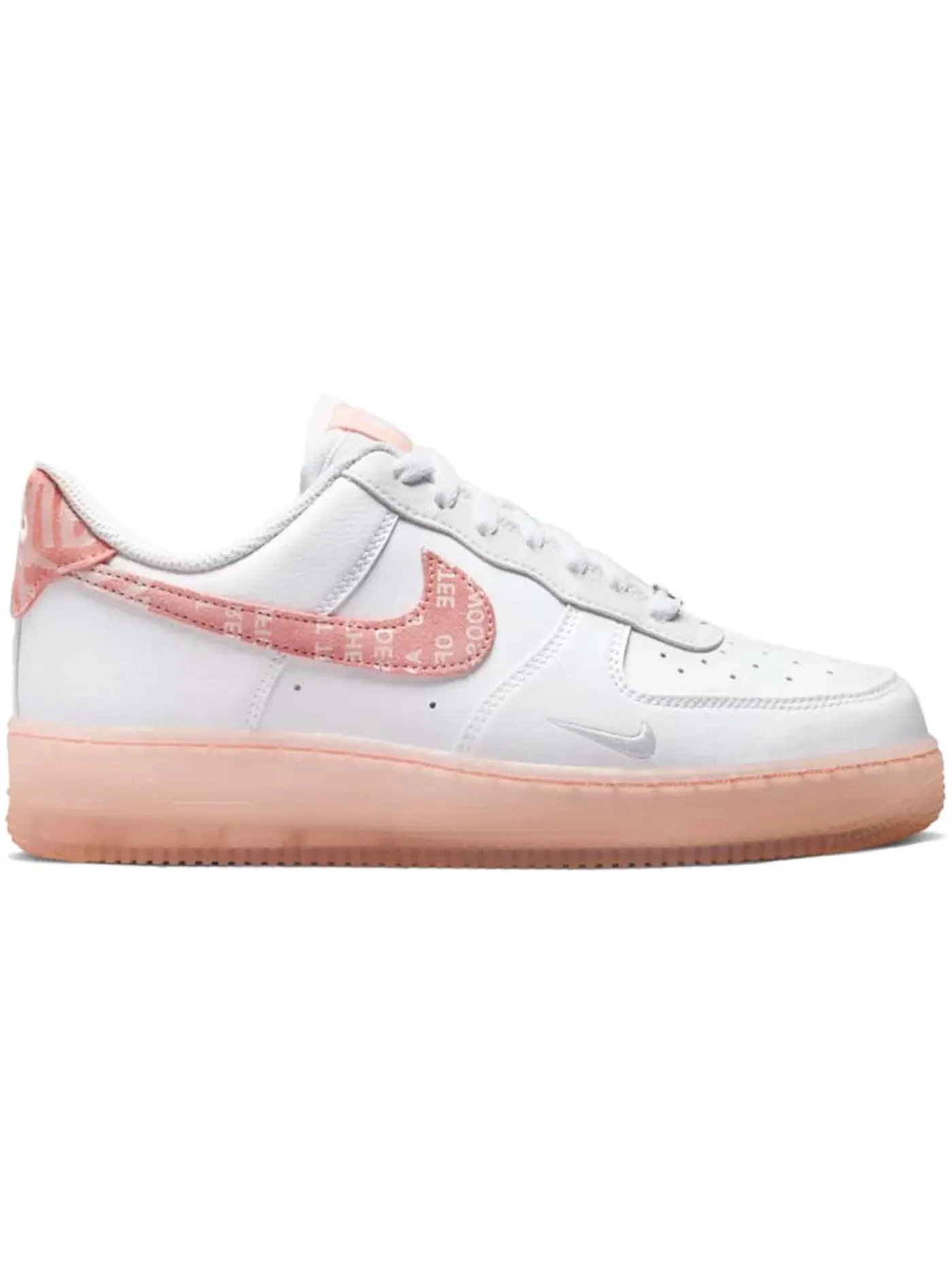 Женские кроссовки Lifestyle Nike Air Force 1 Low Copy Paste Pink — изображение 1 из 1, белый/розовый