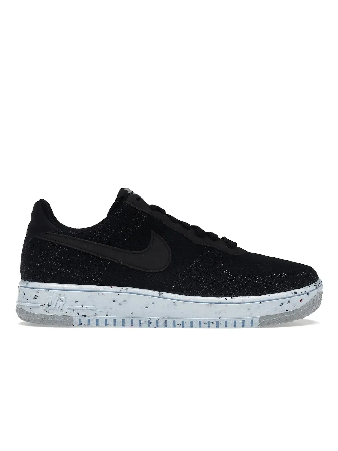 Мужские кроссовки с верхом Flyknit Nike Air Force 1 Low Crater Flyknit — изображение 1 из 4, черный/черный-синий