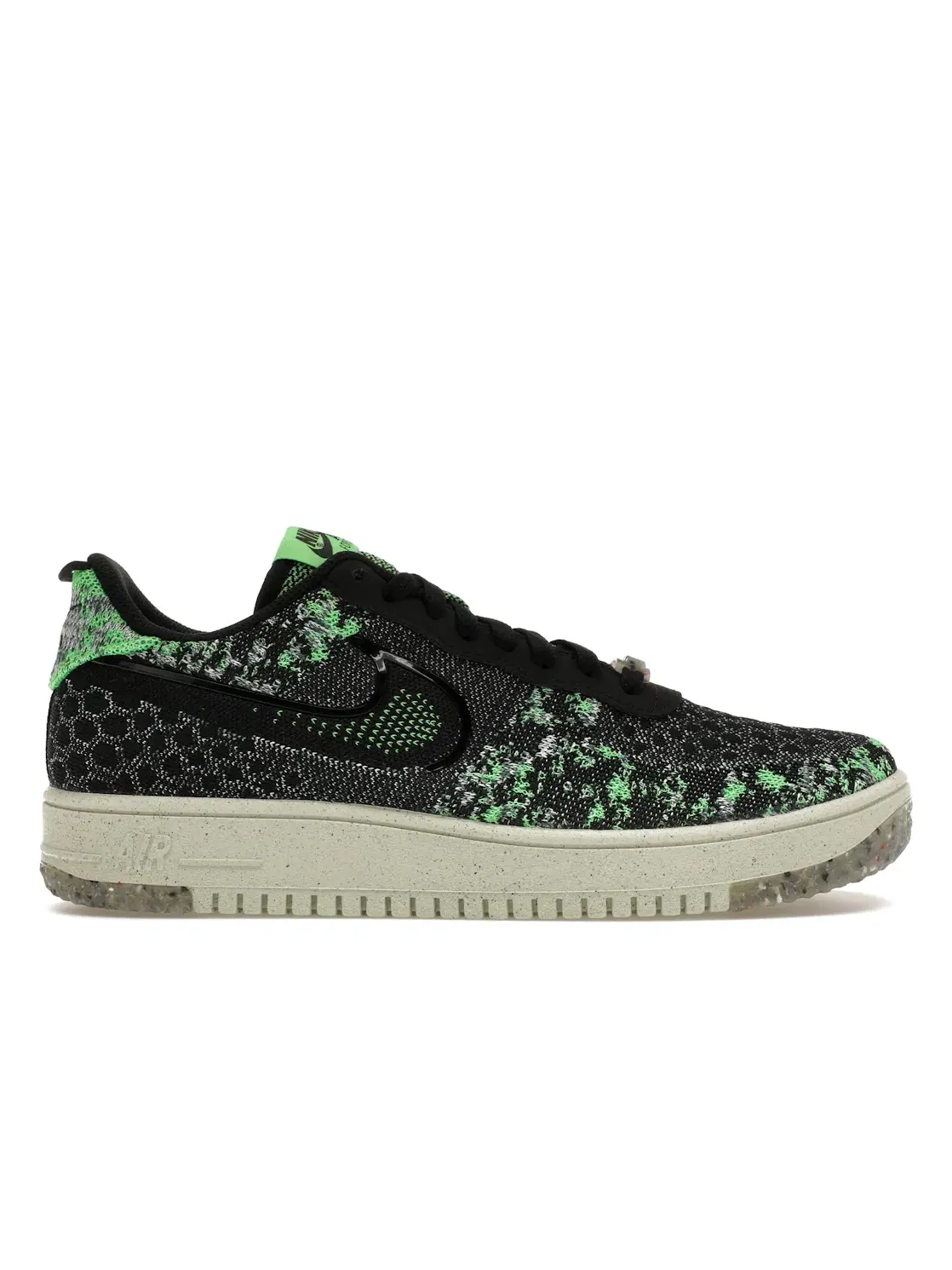 Мужские кроссовки с верхом из Flyknit Nike Air Force 1 Low Crater Flyknit Nike — изображение 1 из 4, черный