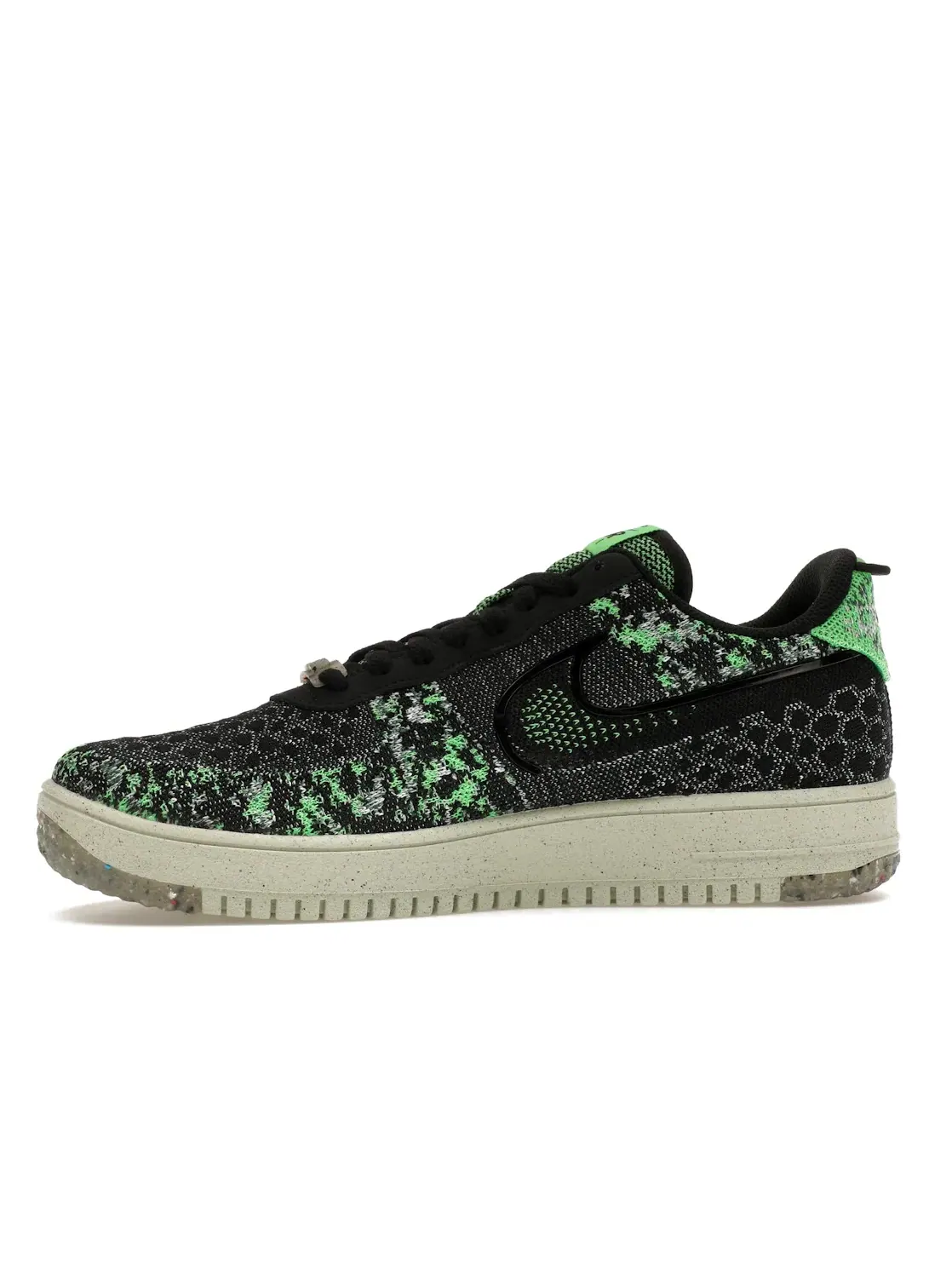 Мужские кроссовки с верхом из Flyknit Nike Air Force 1 Low Crater Flyknit Nike — изображение 3 из 4, черный
