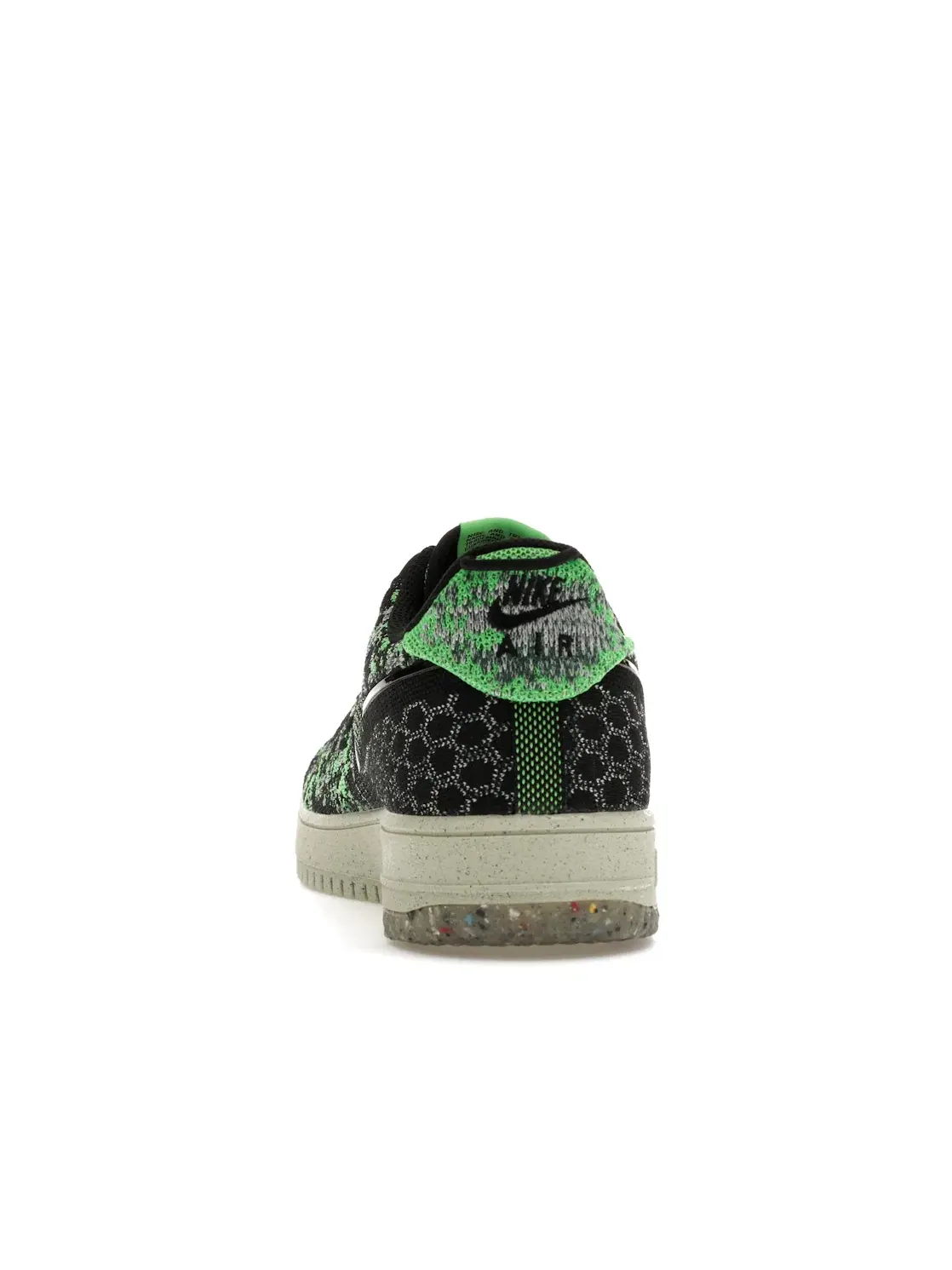 Мужские кроссовки с верхом из Flyknit Nike Air Force 1 Low Crater Flyknit Nike — изображение 4 из 4, черный