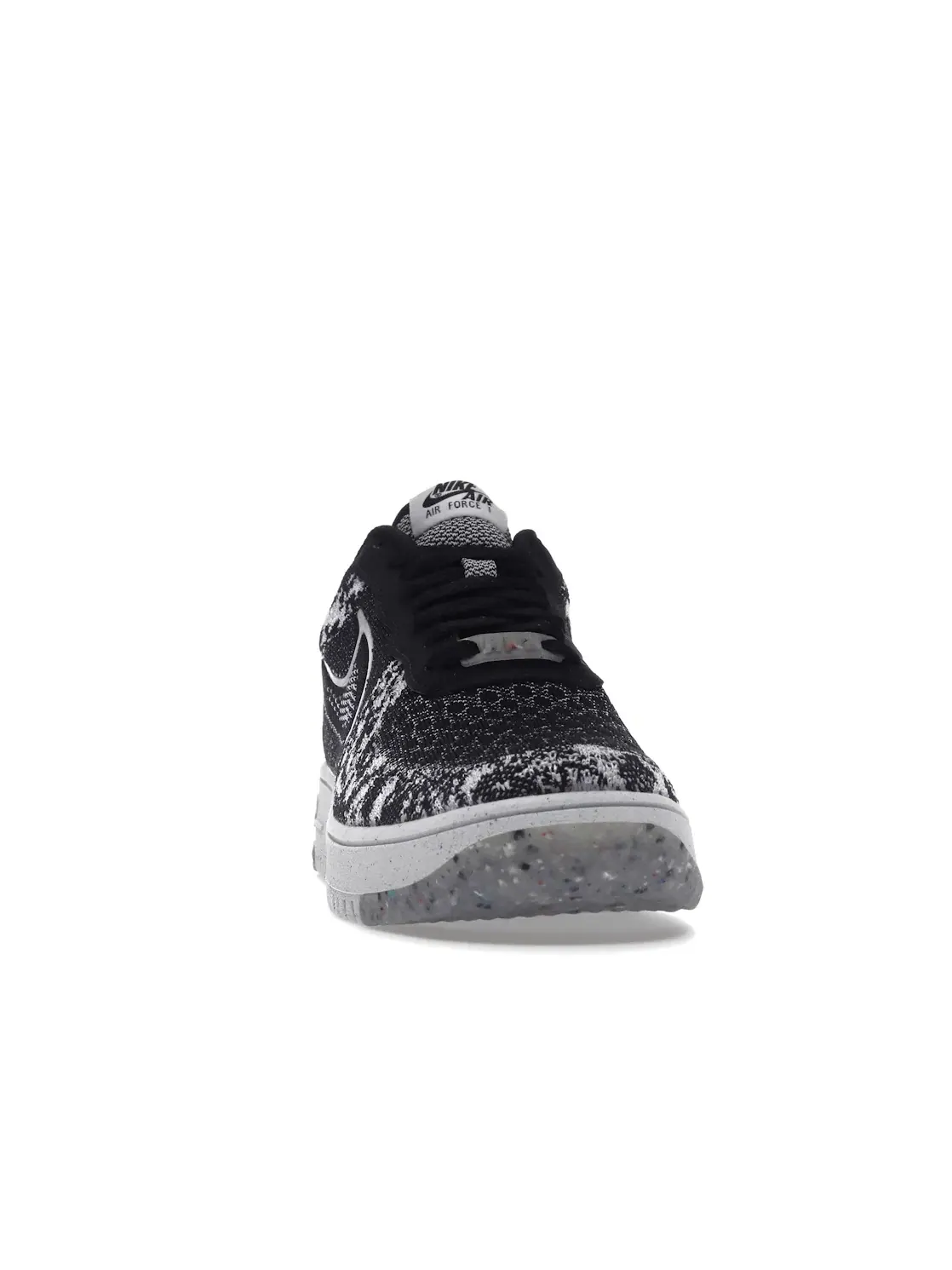 Мужские кроссовки с принтом Nike Air Force 1 Low Crater Flyknit Nike — изображение 2 из 4, черный/белый/белый