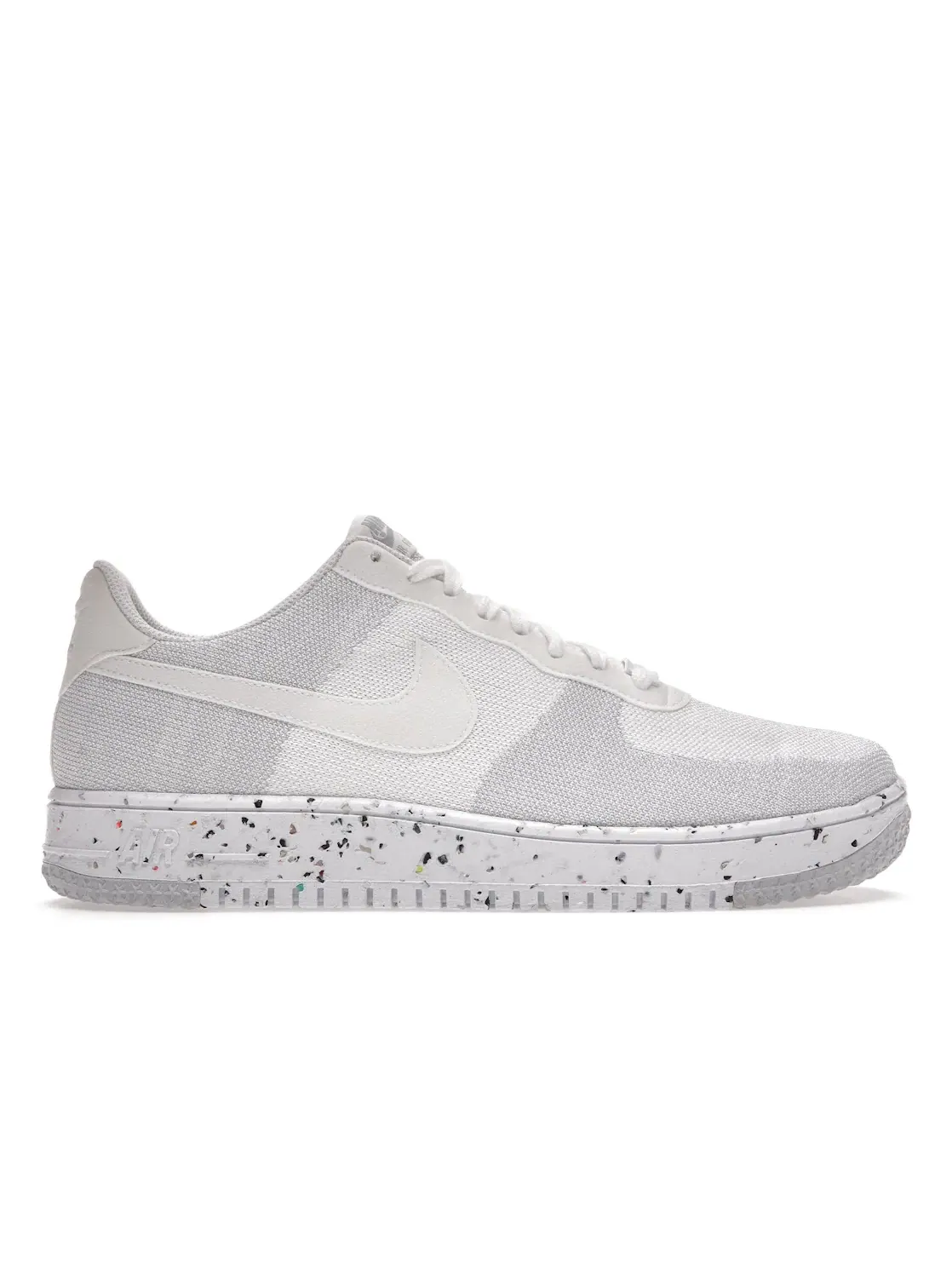 Мужские кроссовки с верхом из Flyknit Nike Air Force 1 Low Crater Flyknit Nike — изображение 1 из 4, белый/белый/белый