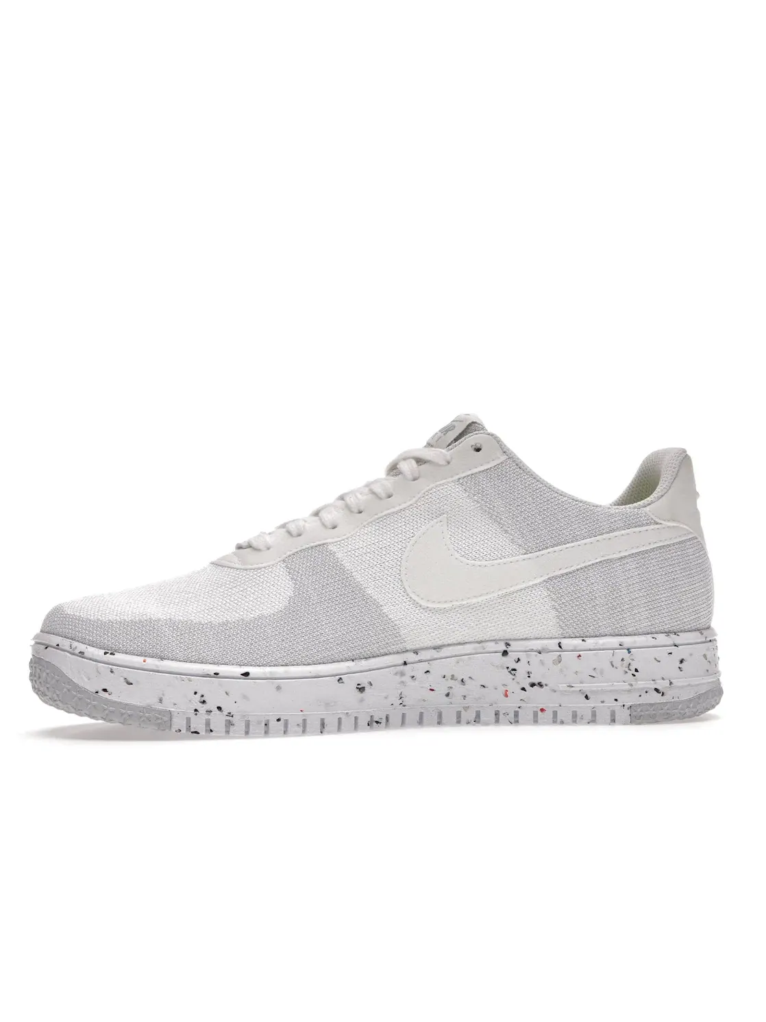 Мужские кроссовки с верхом из Flyknit Nike Air Force 1 Low Crater Flyknit Nike — изображение 3 из 4, белый/белый/белый