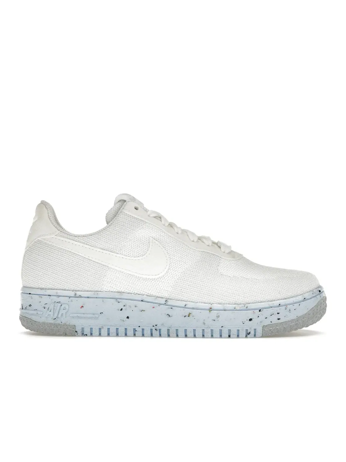 Женские кроссовки с верхом Flyknit Nike Air Force 1 Low Crater Flyknit Nike — изображение 1 из 4, белый/платиновый-белый