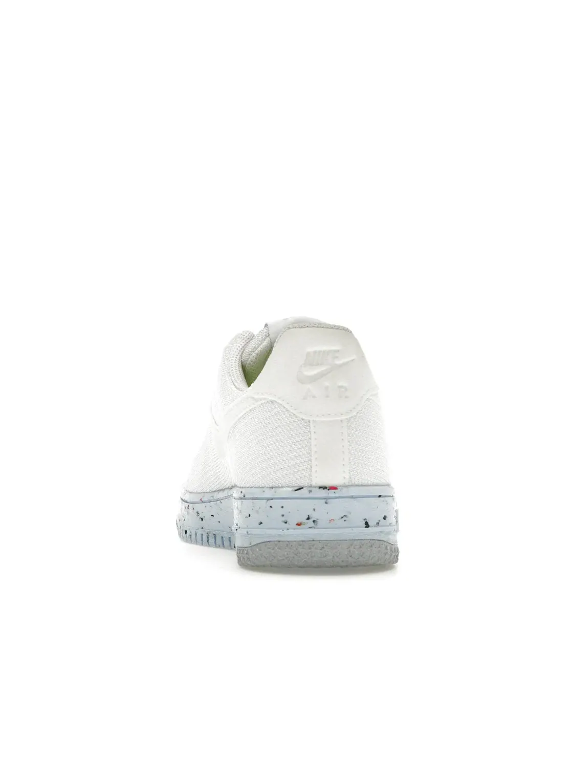 Женские кроссовки с верхом Flyknit Nike Air Force 1 Low Crater Flyknit Nike — изображение 4 из 4, белый/платиновый-белый