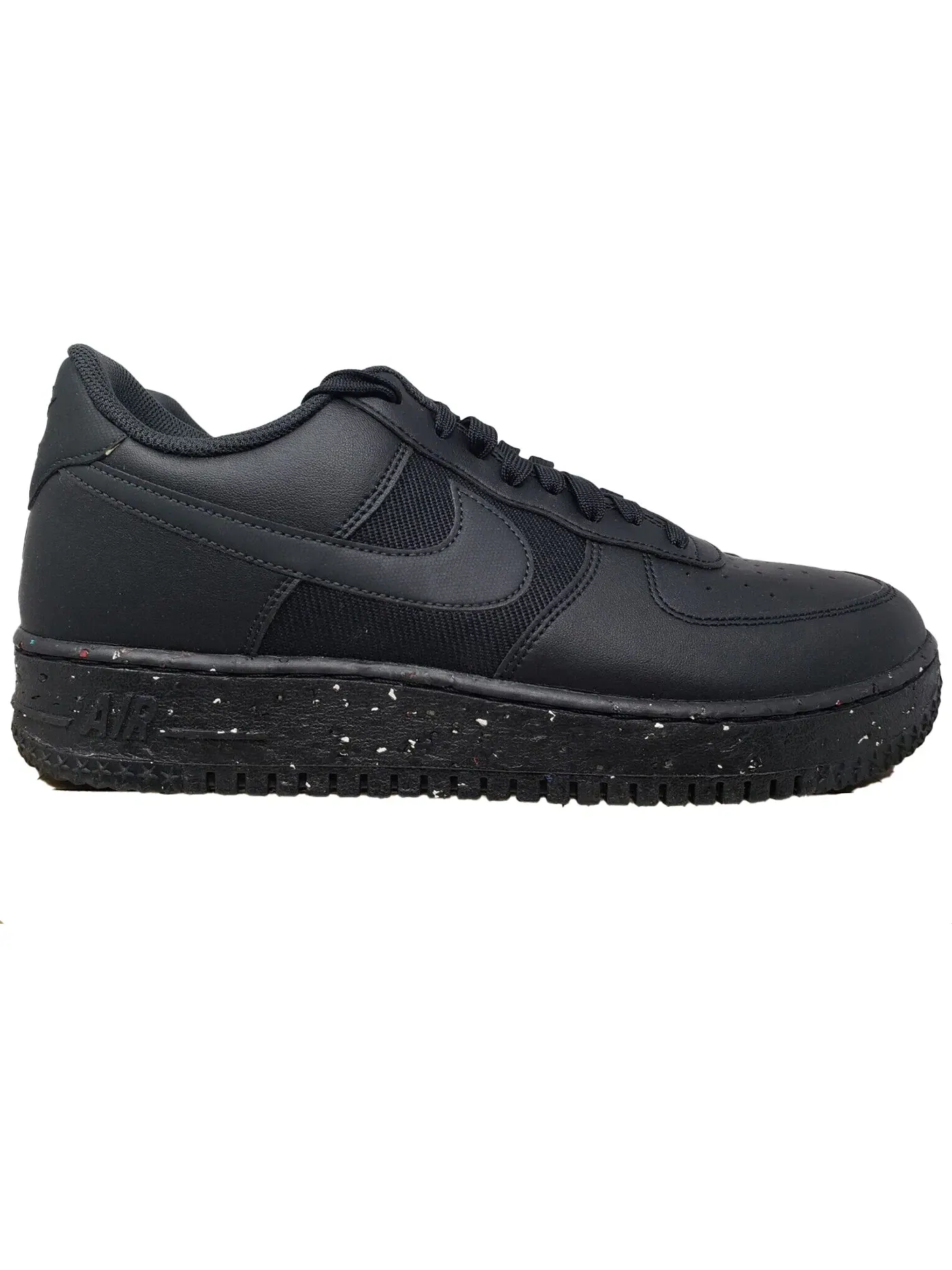 Мужские кроссовки с низким верхом Nike Air Force 1 Low Crater — изображение 1 из 1, черный//черный